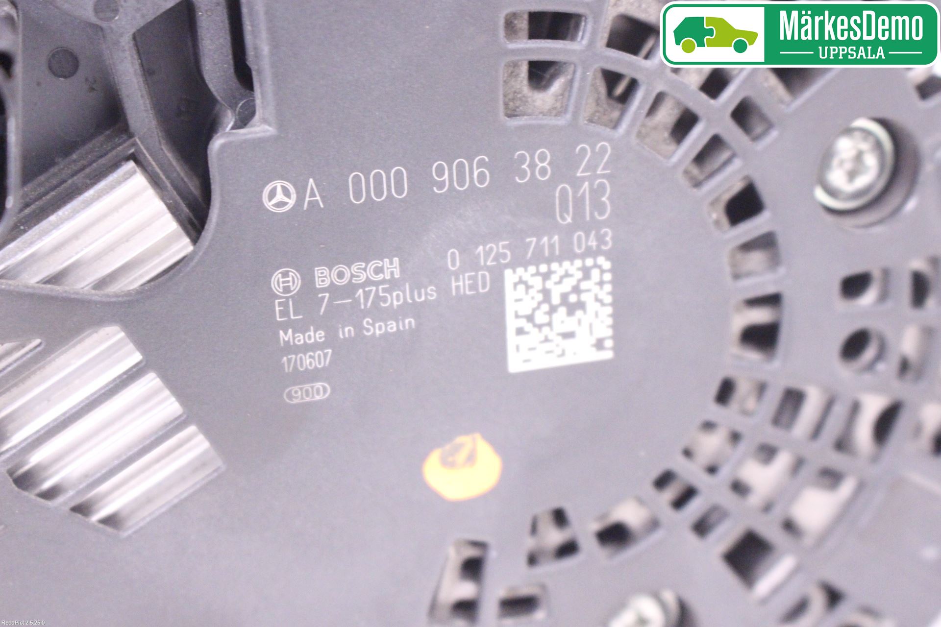 Mercedes-Benz MB A-KLASS (W176) 13-18 Generator
