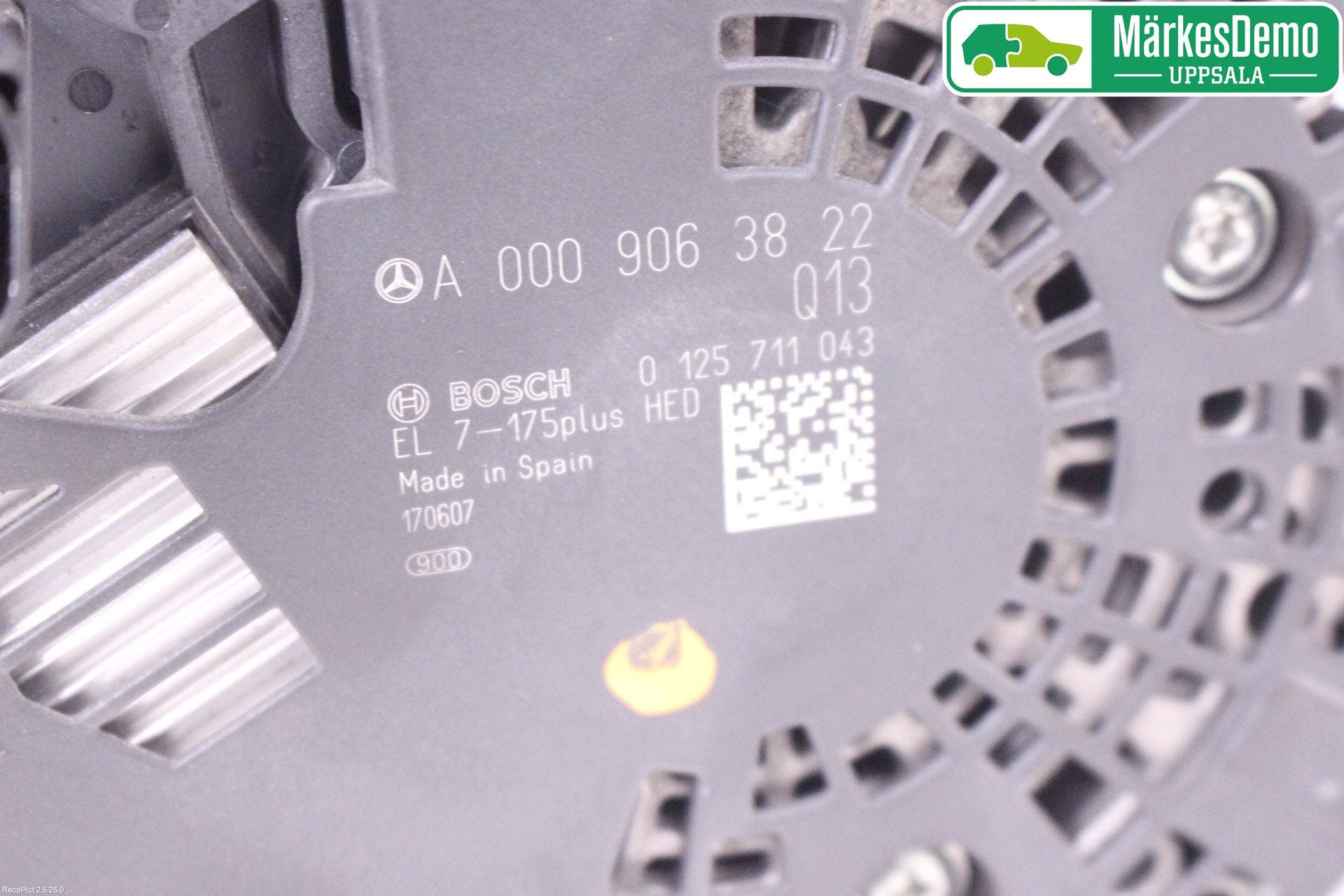 Mercedes-Benz MB A-KLASS (W176) 13-18 Generator