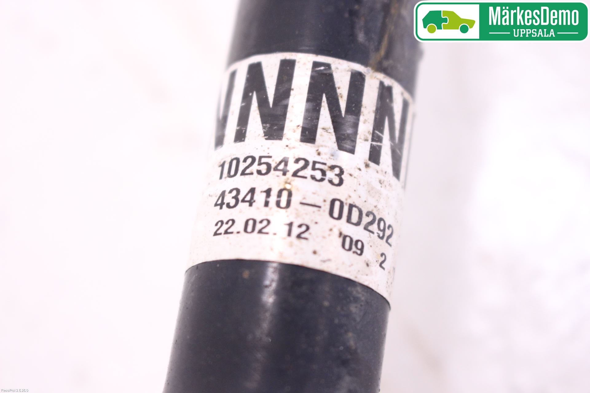 Toyota YARIS XP130 12-14 Drivaxel Fram Höger