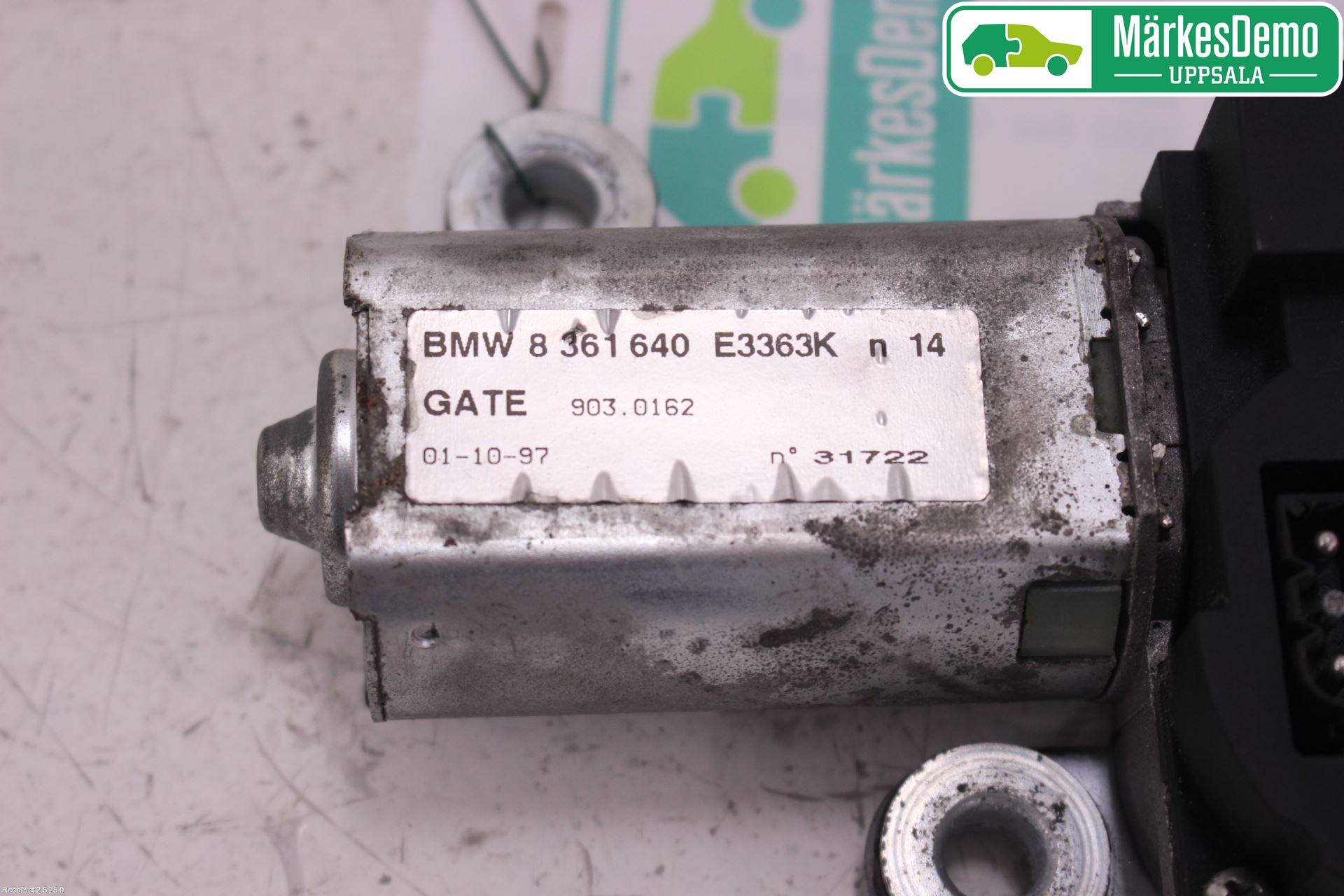 BMW 5 E39 95-04 Torkarmotor Baklucka