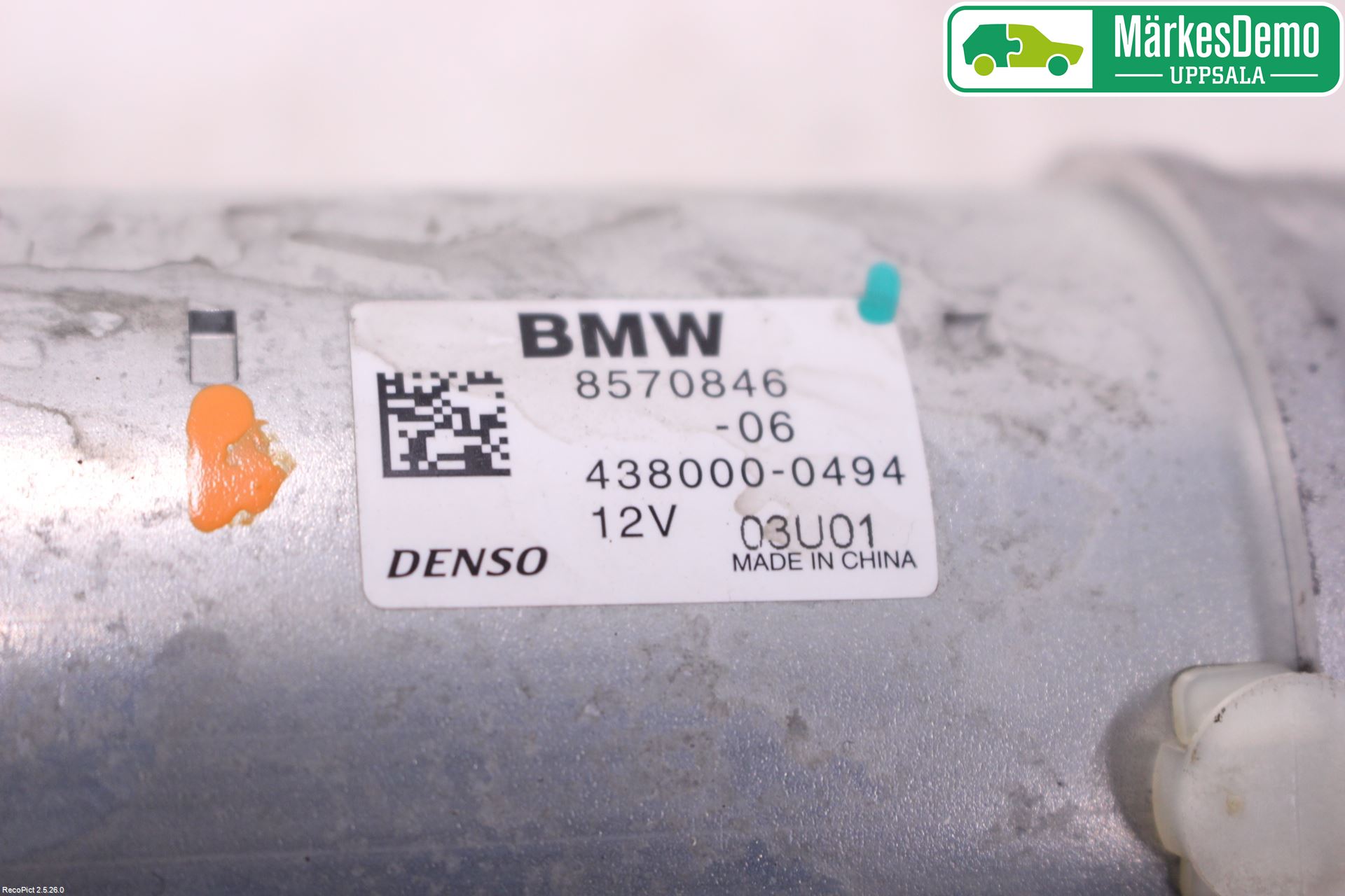 BMW 3 F30/F31/F80 12-19 Startmotor Diesel