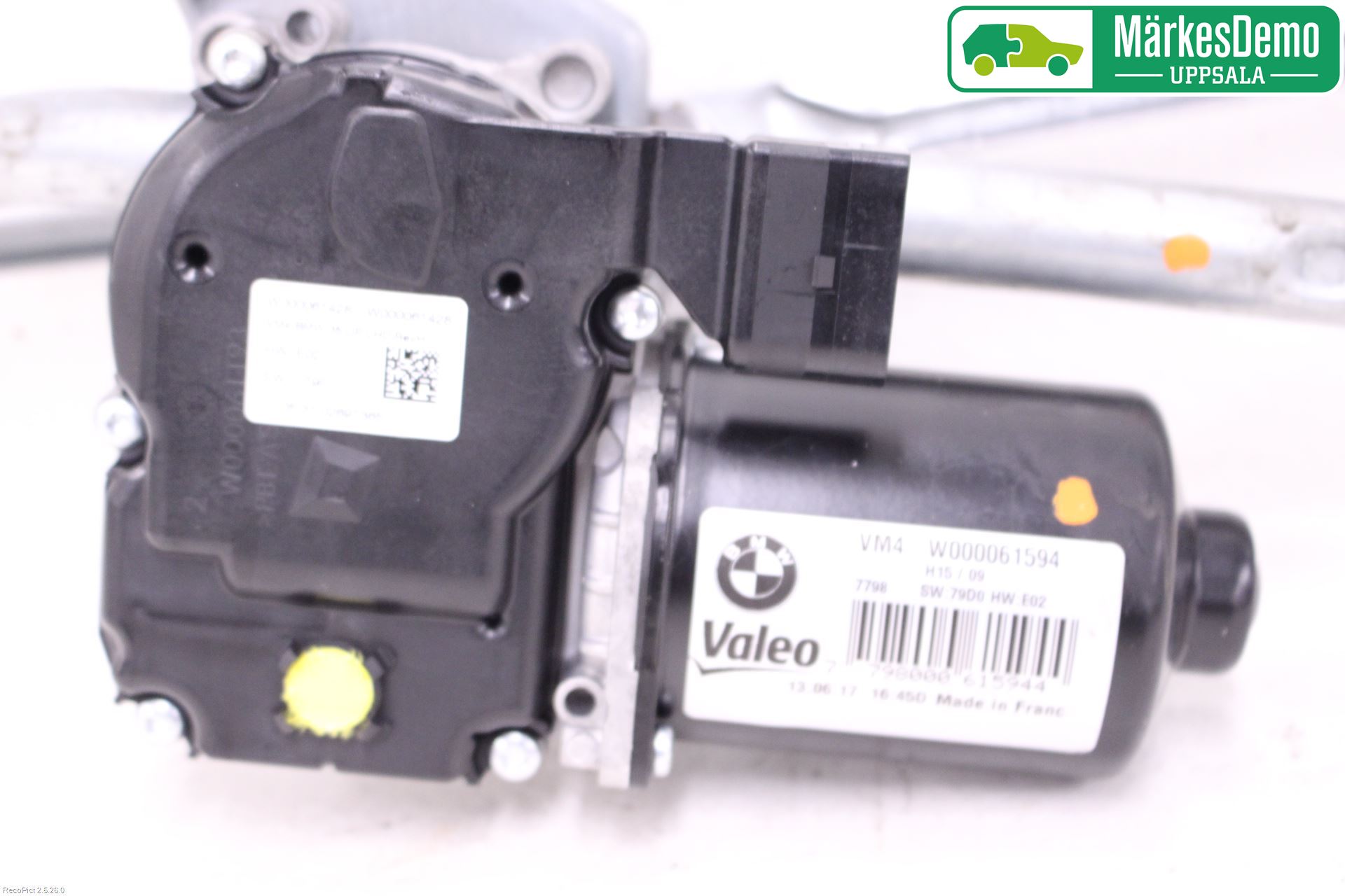 BMW 5 G30/G31/F90 17-23 Torkarmotor Vindruta