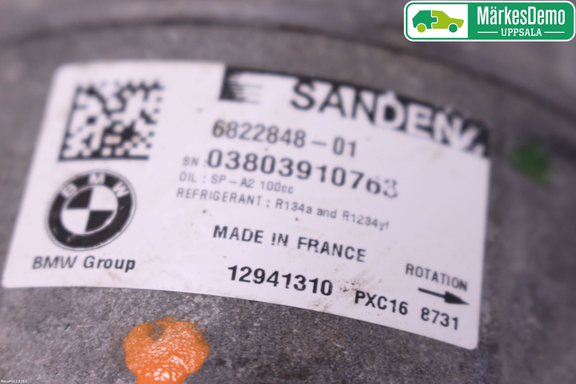 BMW 5 G30/G31/F90 17-23 Ac Kompressor