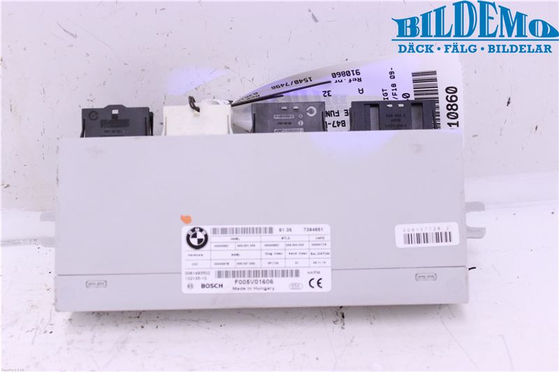 BMW 5 F10/F11/F18 09-17 Styrenhet Övrigt