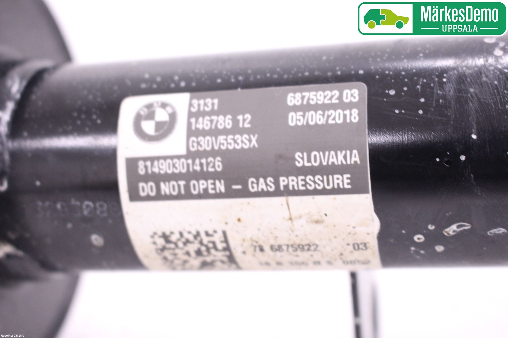 BMW 5 G30/G31/F90 17-23 Fjäderben Fram Höger