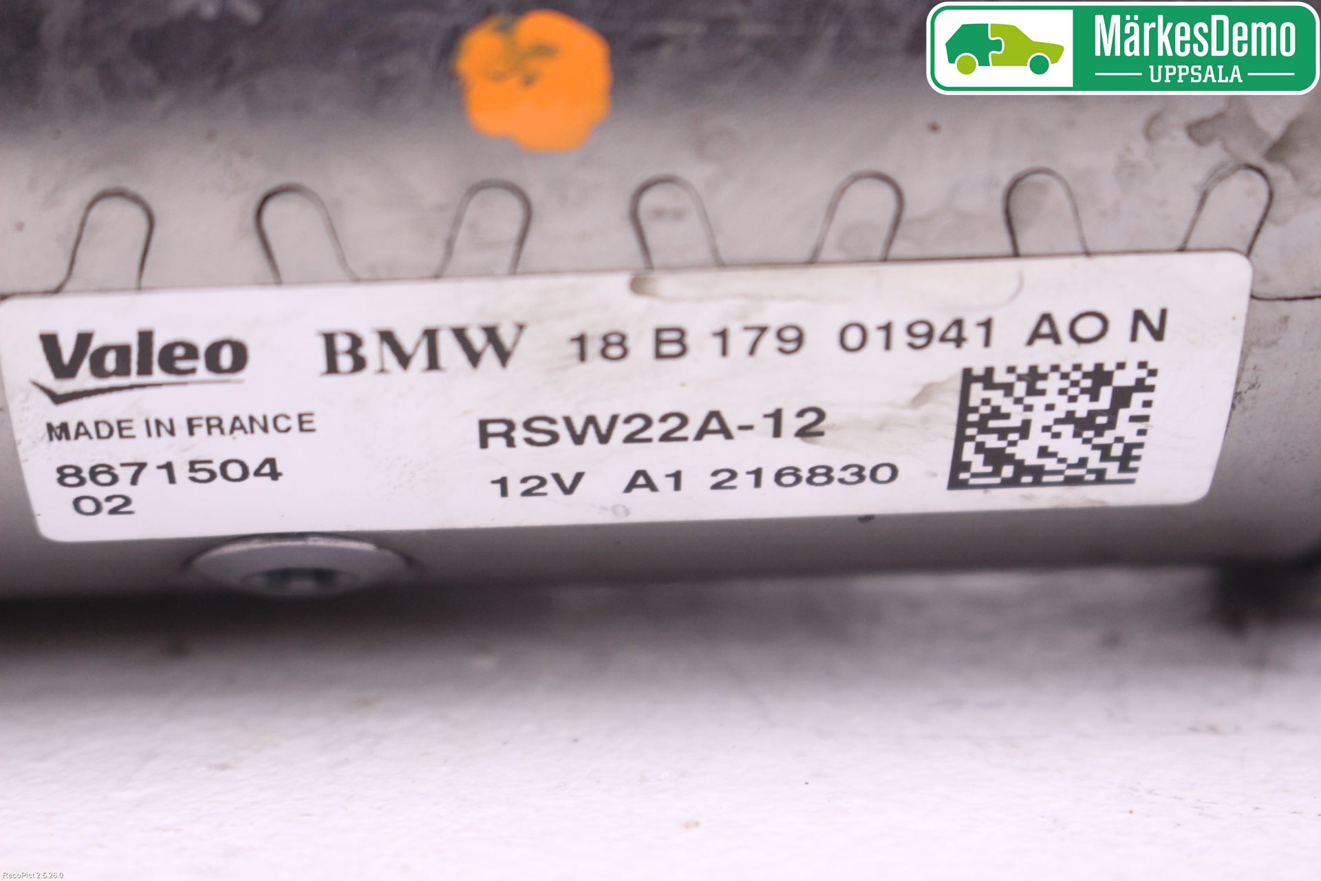BMW 5 G30/G31/F90 17-23 Startmotor Diesel