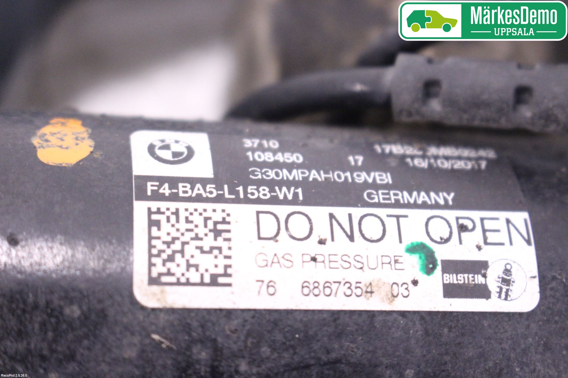 BMW 5 G30/G31/F90 17-23 Fjäderben Bak Höger