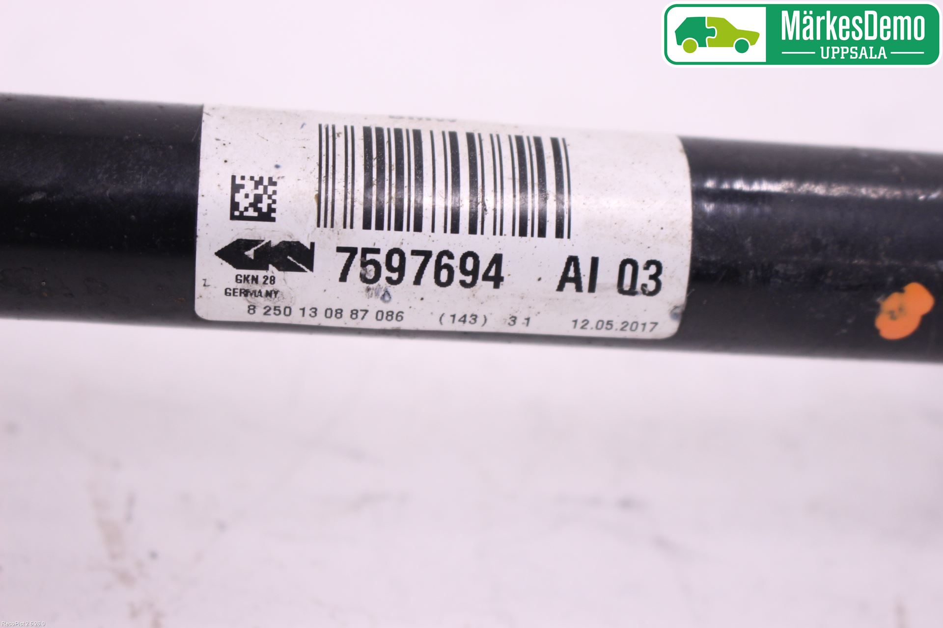 BMW 3 F30/F31/F80 12-19 Drivaxel Fram Höger