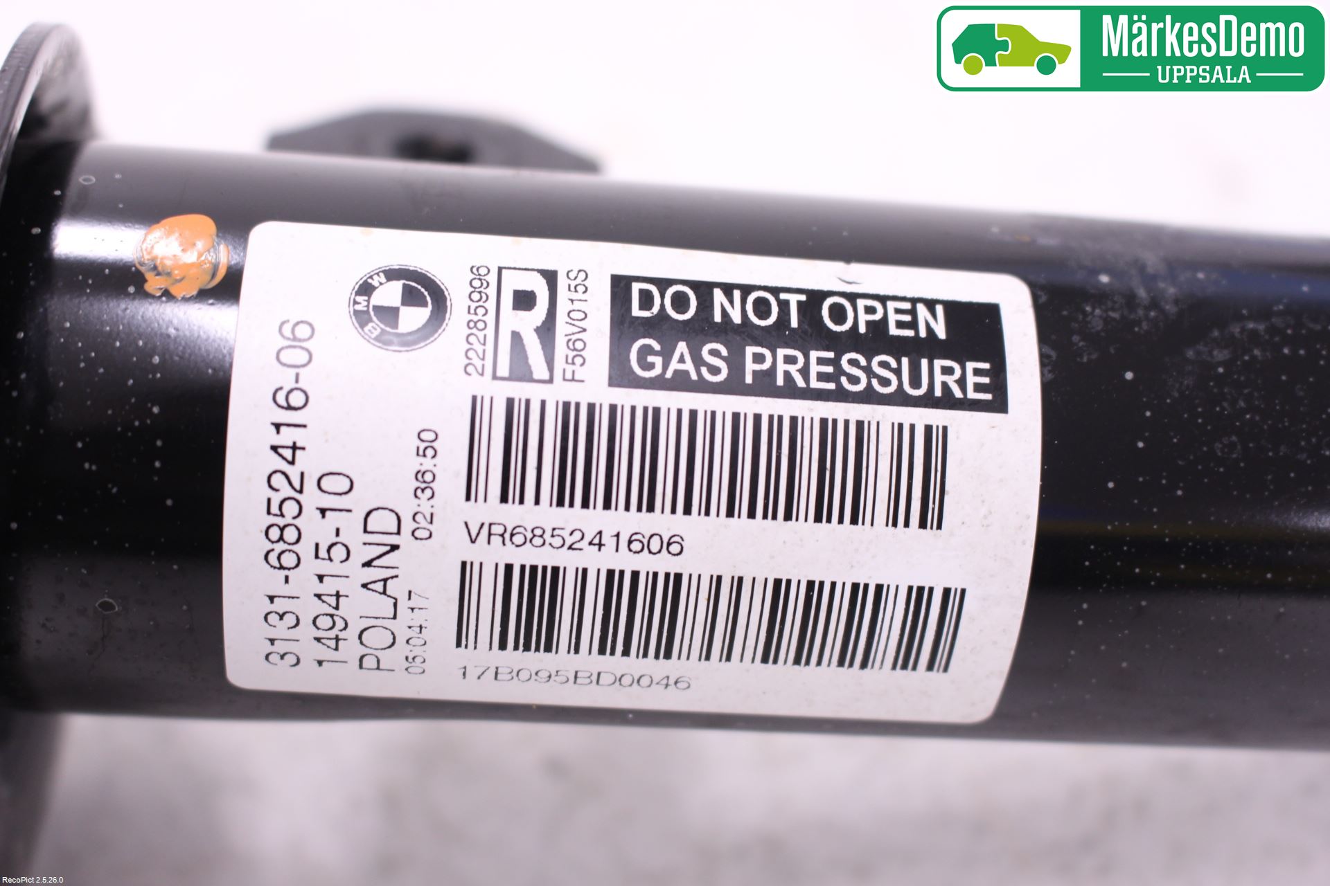 Mini ONE/COOPER 3DR F56 14-24 Fjäderben Fram Höger