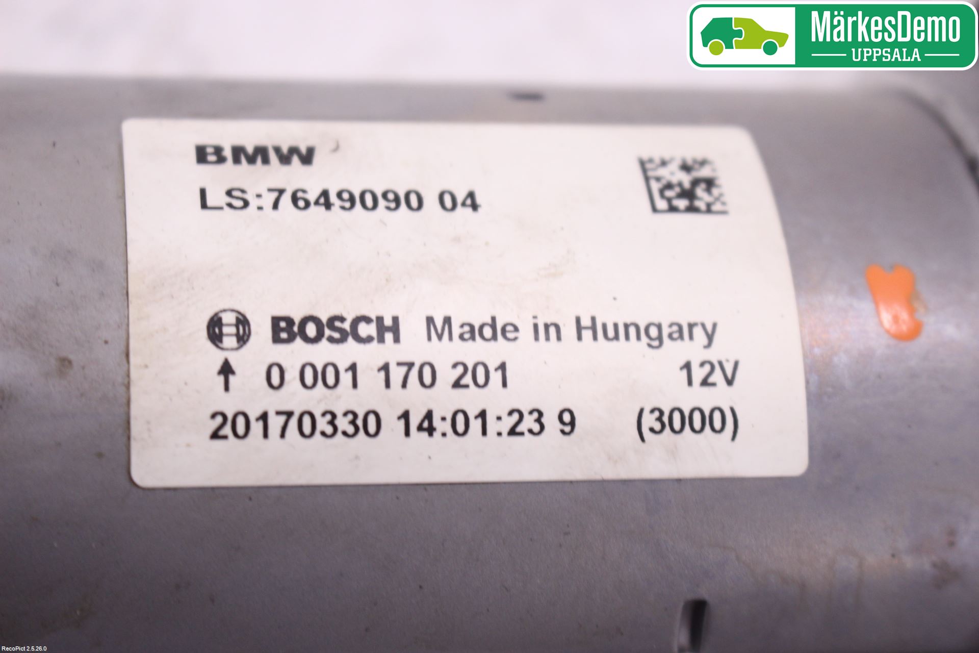 Mini ONE/COOPER 3DR F56 14-24 Startmotor