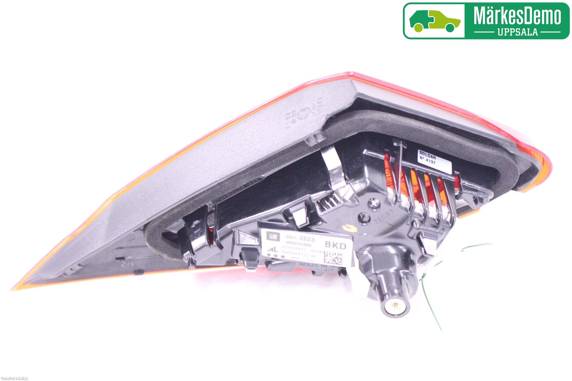 Opel CORSA E 15-19 Bakljus Lucka Vä