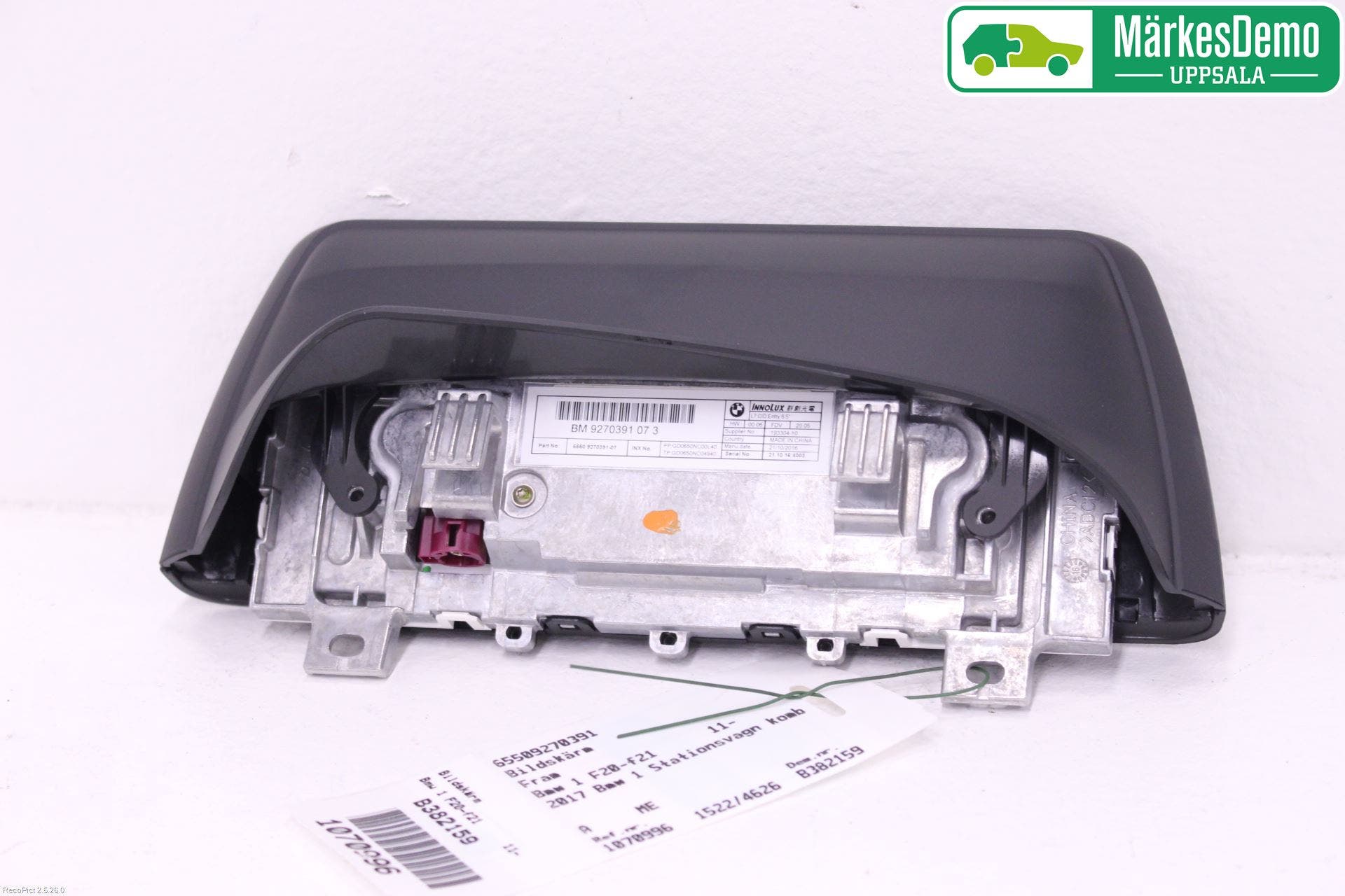 BMW 1 F20/F21 11-19 Bildskärm