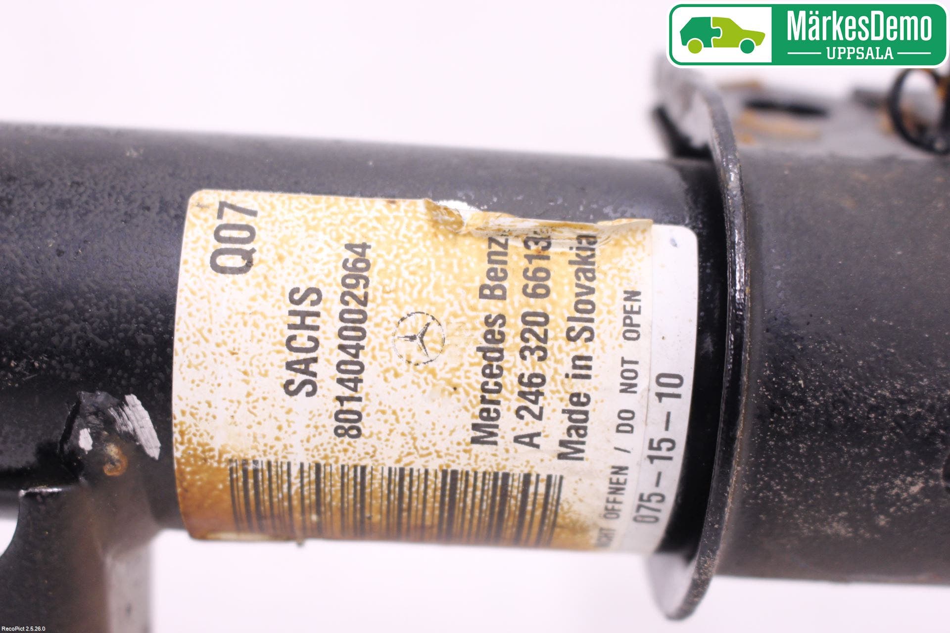 Mercedes-Benz MB B-KLASS (W246/W242) 12-19 Fjäderben Fram Vänster