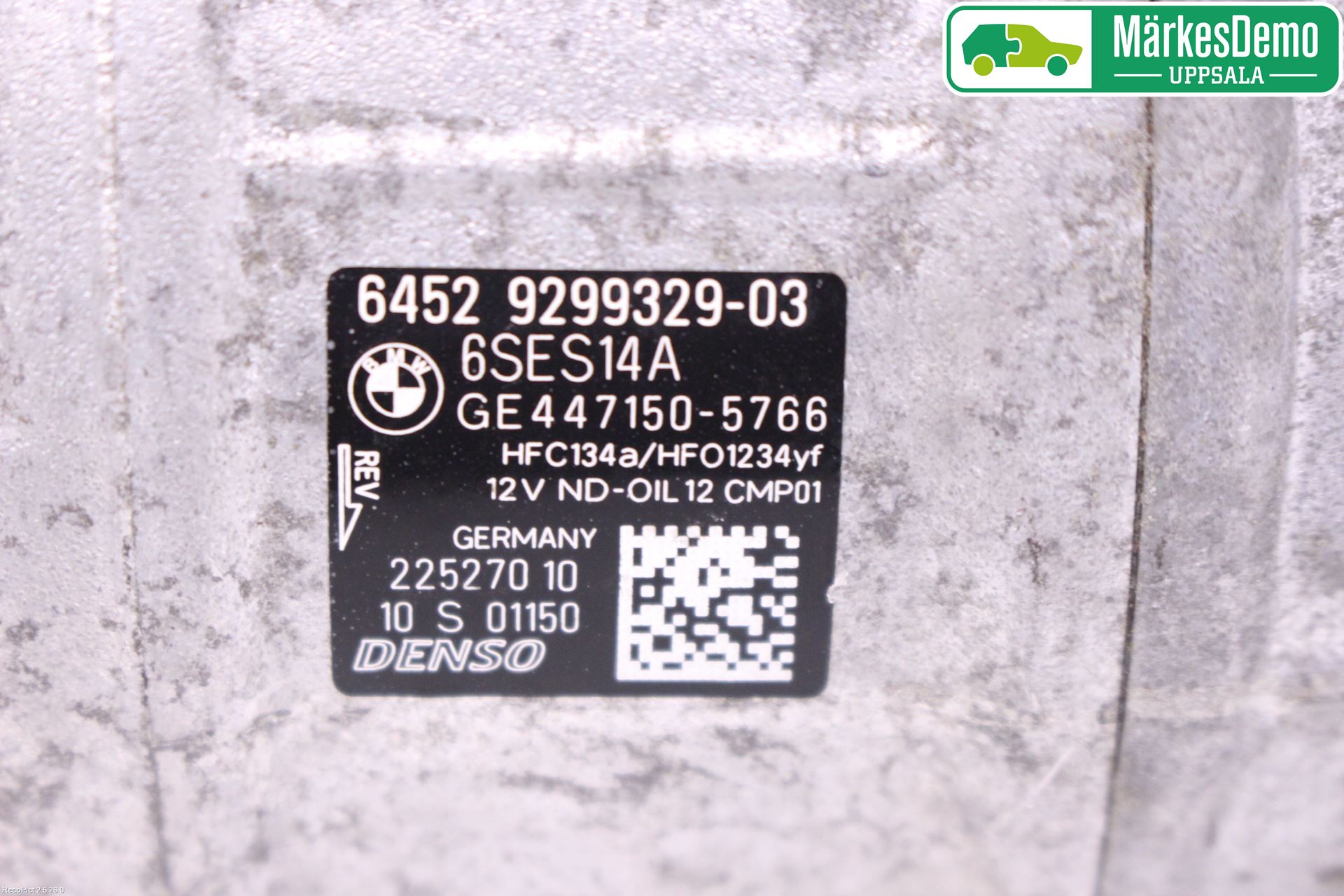 BMW 3 GT F34 13-19 Ac Kompressor