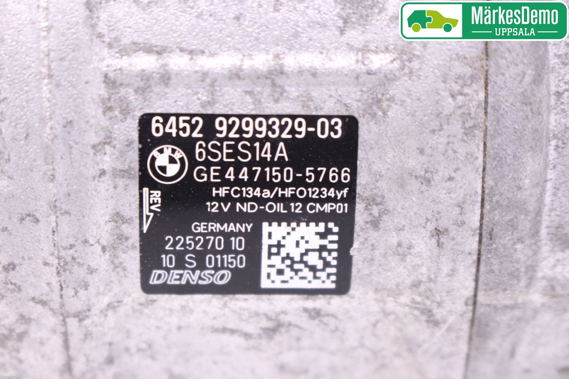 BMW 3 GT F34 13-19 Ac Kompressor