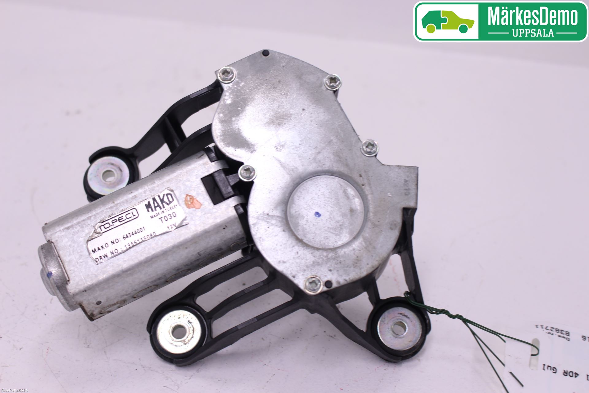 Fiat FIORINO Torkarmotor Baklucka