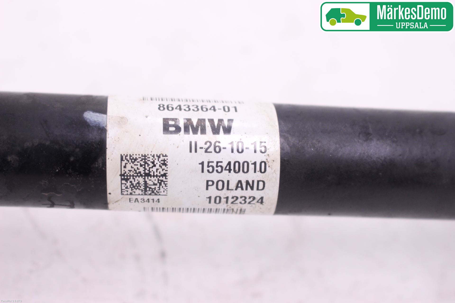 BMW 2 F45 Active Tourer 14-21 Drivaxel Fram Höger