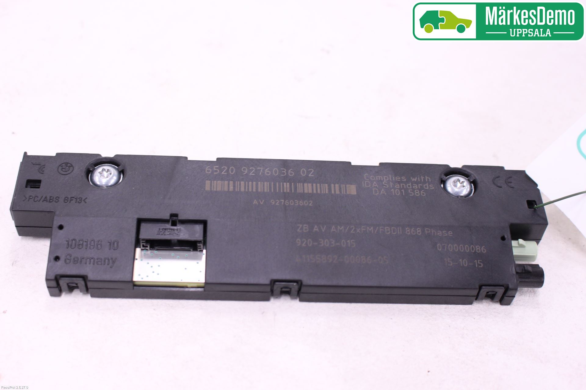 BMW 5 F10/F11/F18 09-17 Antennförstärkare