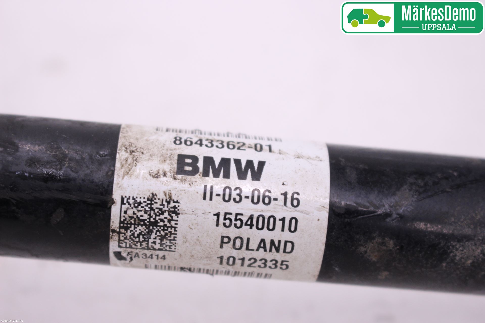 Mini ONE/COOPER 3DR F56 14-24 Drivaxel Fram Höger