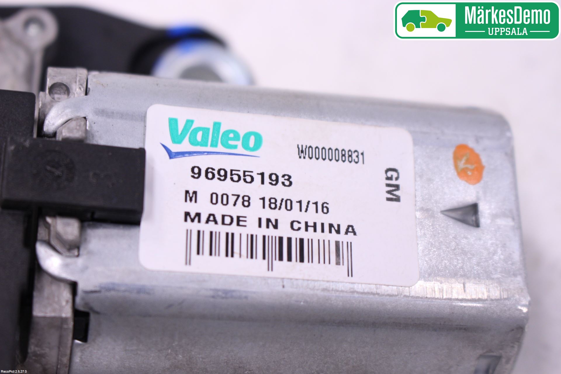 Opel MOKKA 13-20 Torkarmotor Baklucka