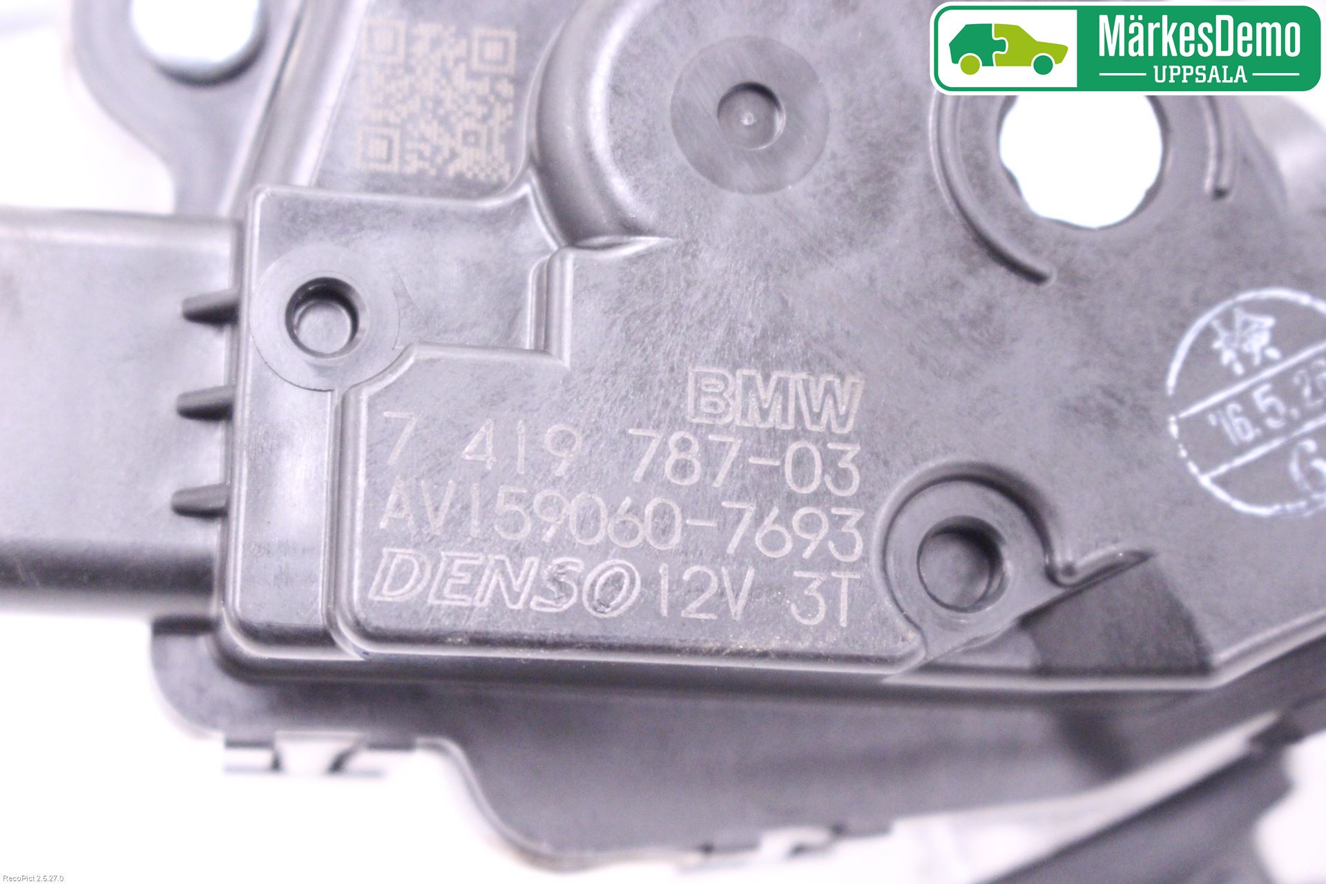 Mini ONE/COOPER 3DR F56 14-24 Torkarmotor Vindruta