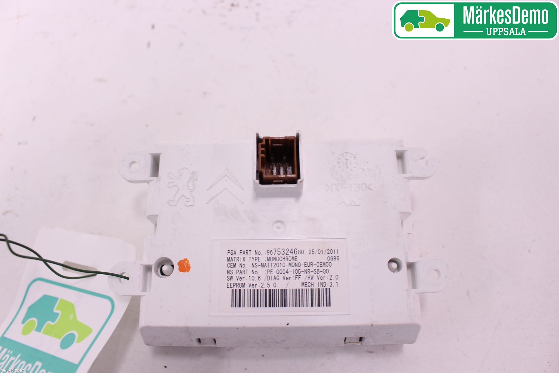 Peugeot 508 11-18 Färddator