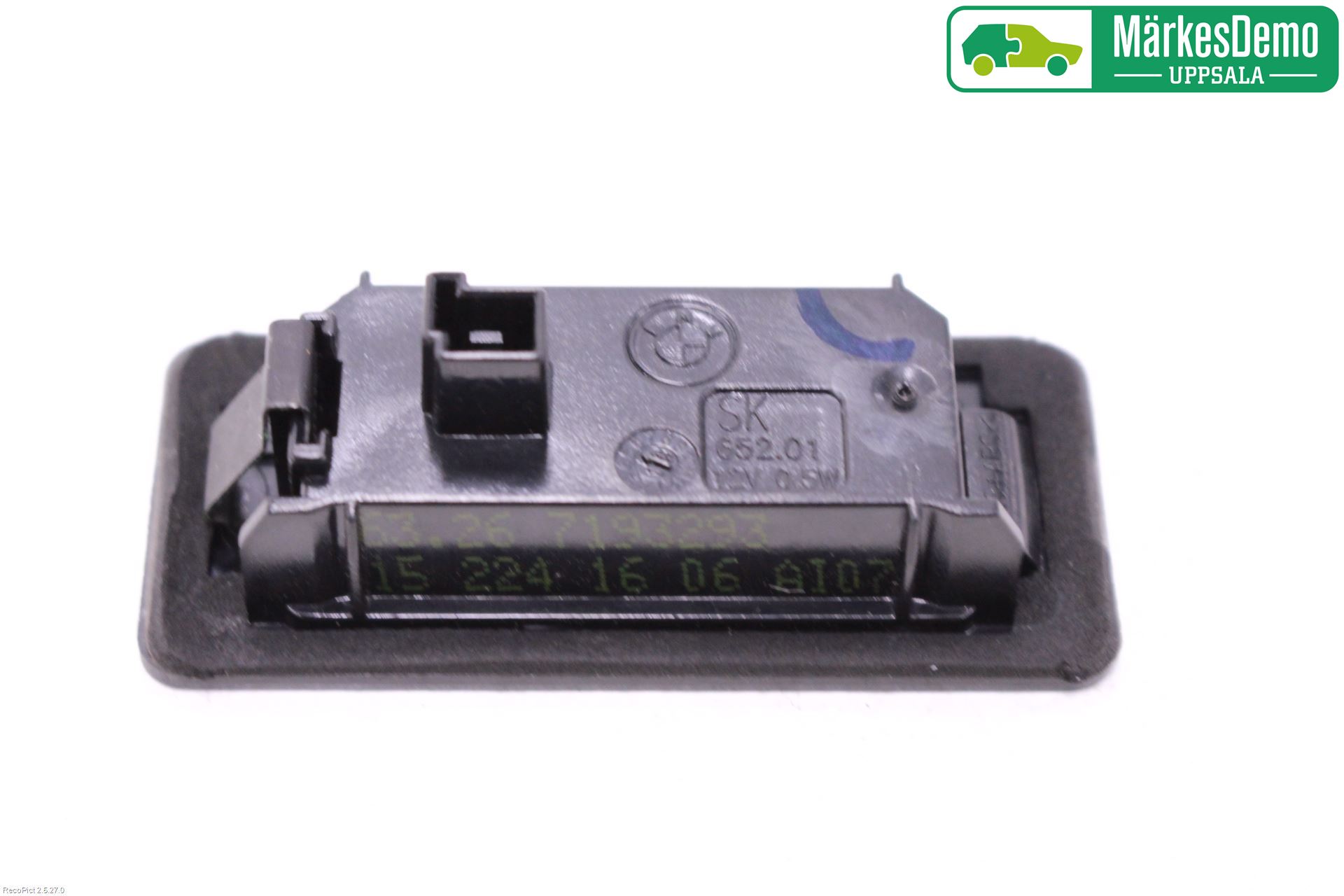 BMW X6 F16 14-19 Skylt Belysning