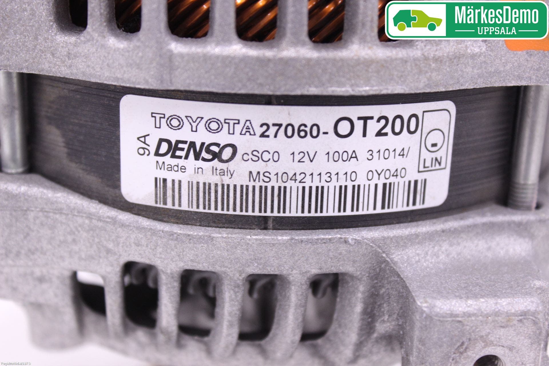 Toyota AURIS 13-19 Generator