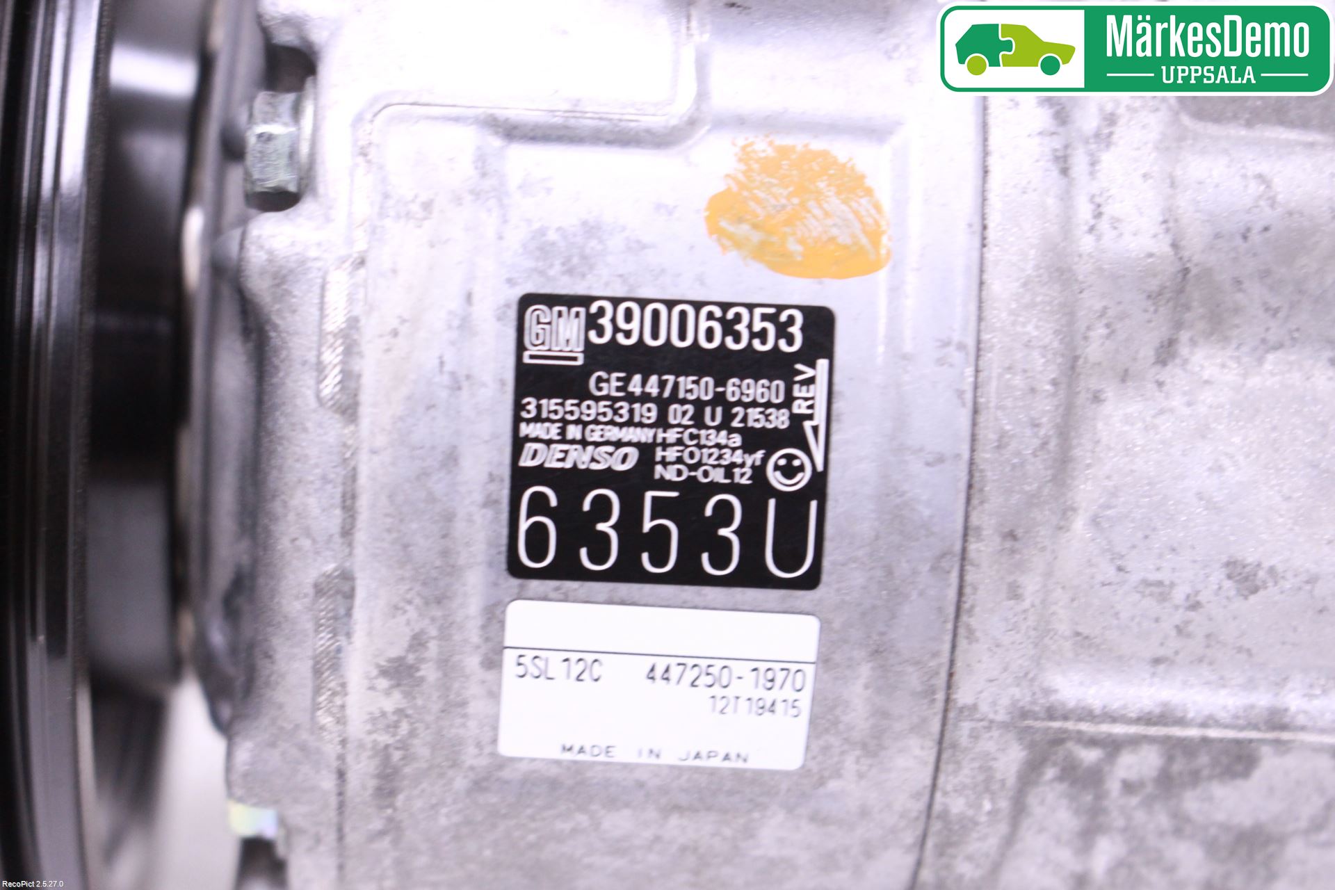 Opel CORSA E 15-19 Ac Kompressor