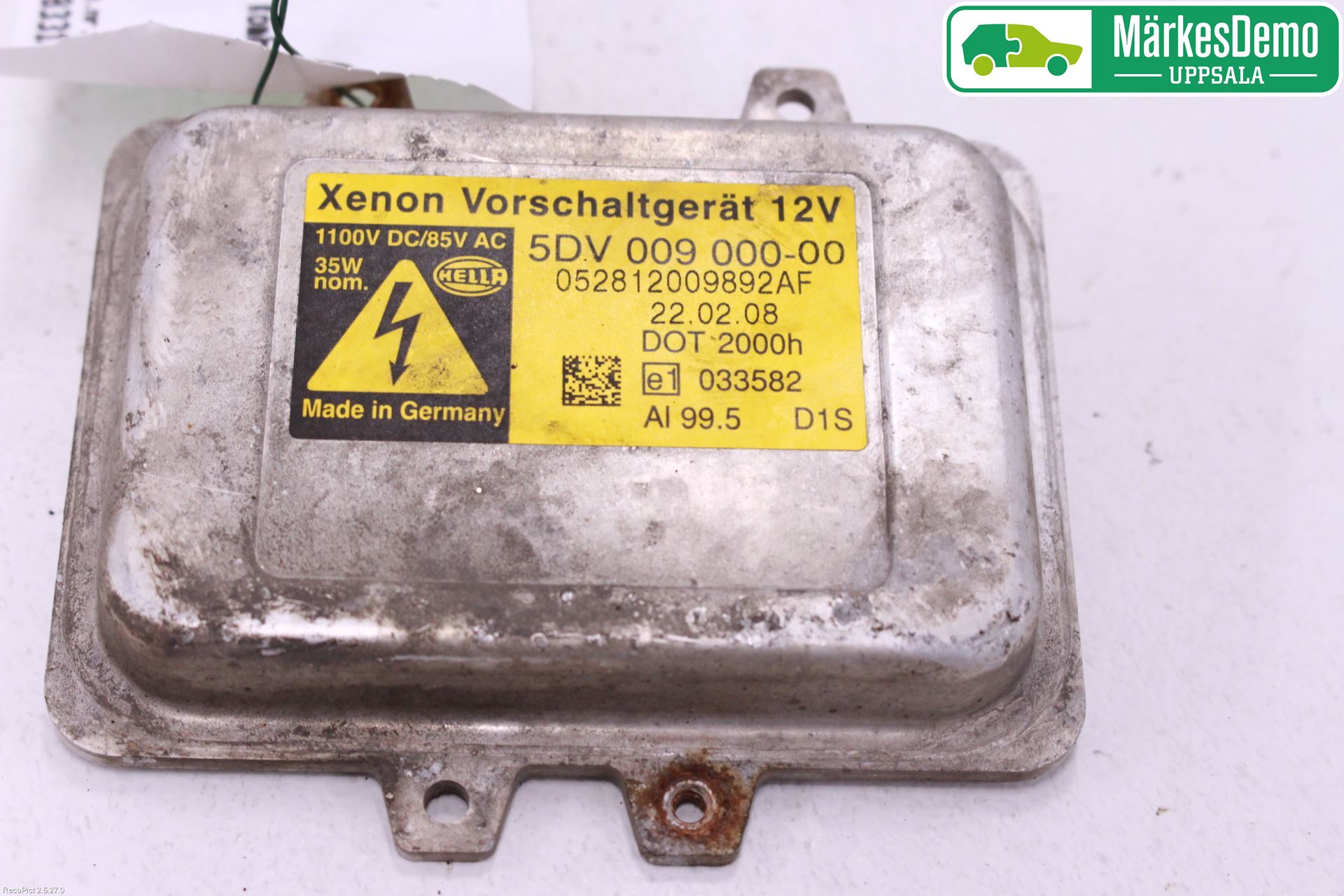 Saab 9-3 VER2/VER3 08-15 Styrenhet Strålkastare