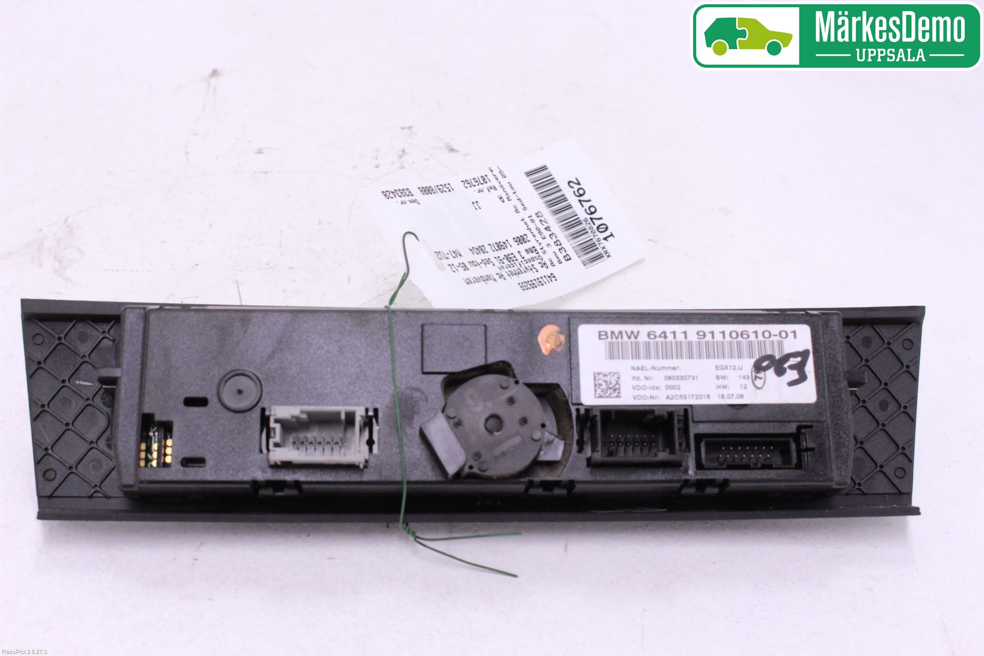 BMW 3 E90/91 SED/TOU 05-12 Ac Styrenhet Ac Manöveren