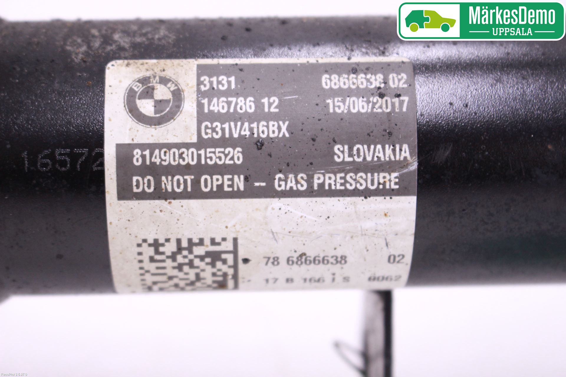 BMW 5 G30/G31/F90 17-23 Fjäderben Fram Höger