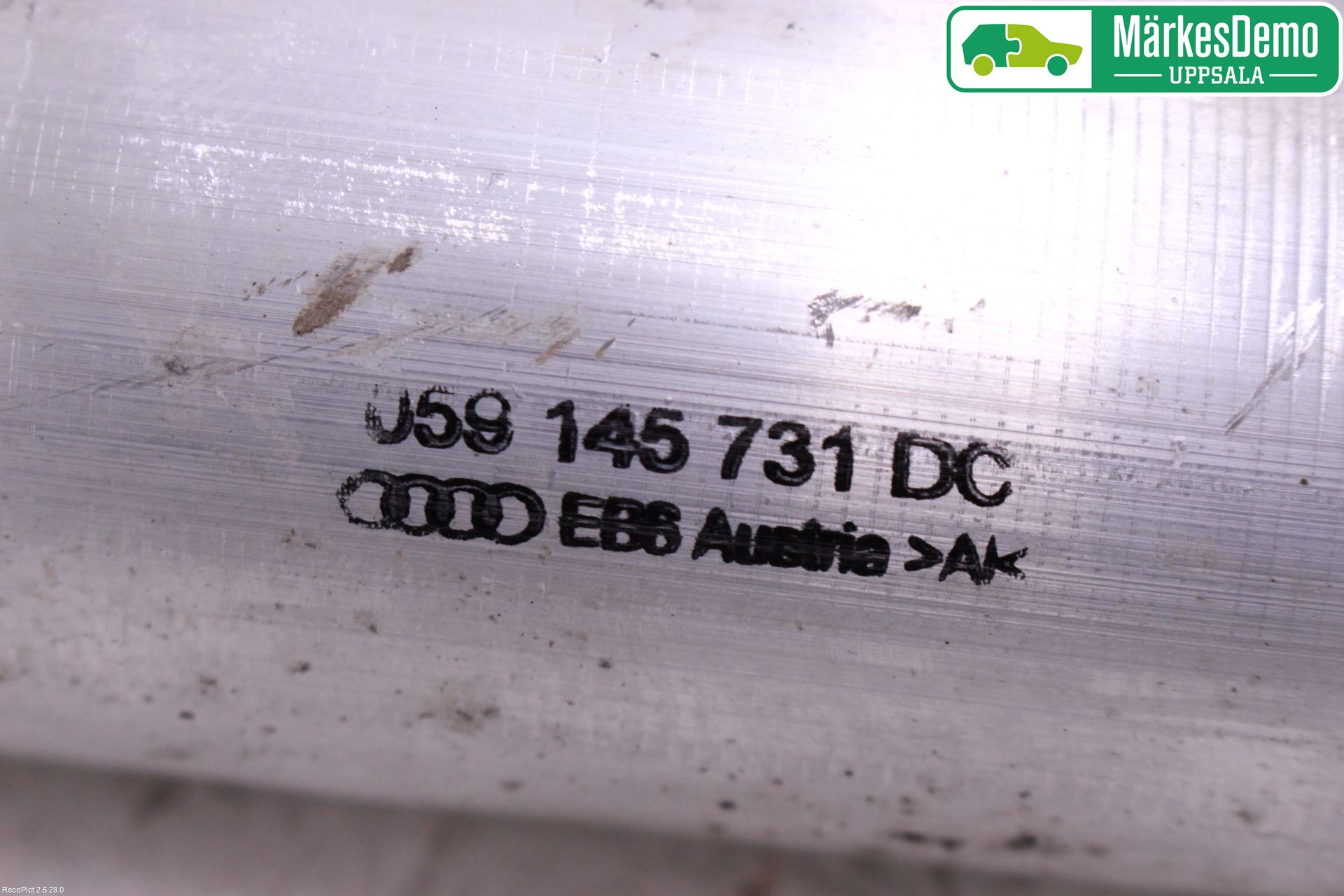 Audi A6/S6 4G 11-18 Laddluft-Intercoolerrör