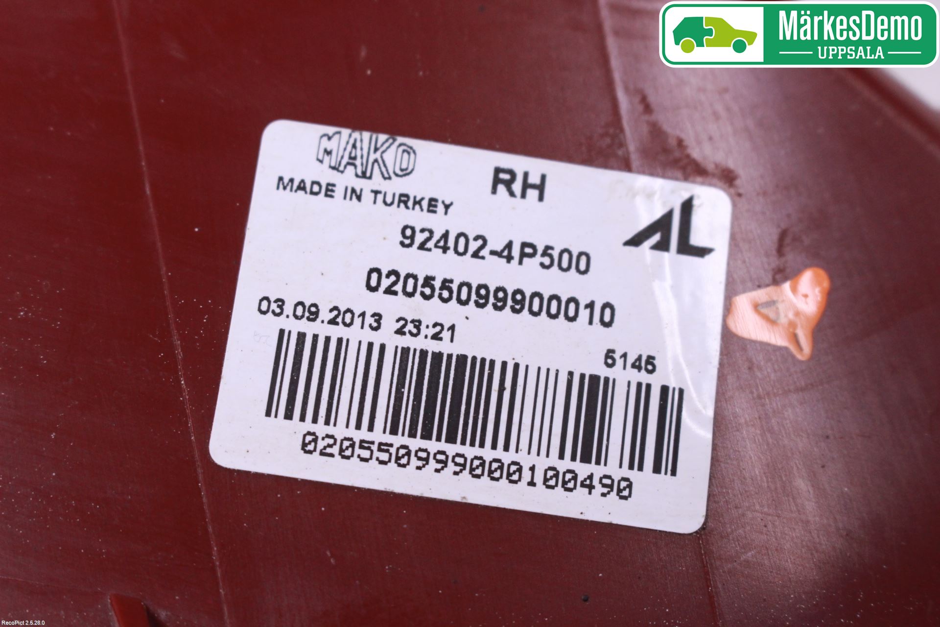 Hyundai ix20 Bakljus Höger