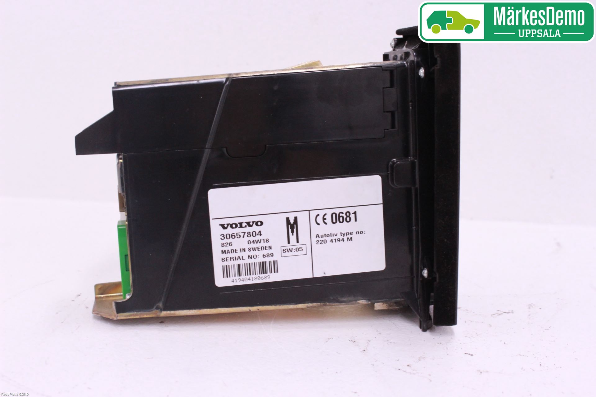 Volvo S60 01-04 Styrenhet Övrigt