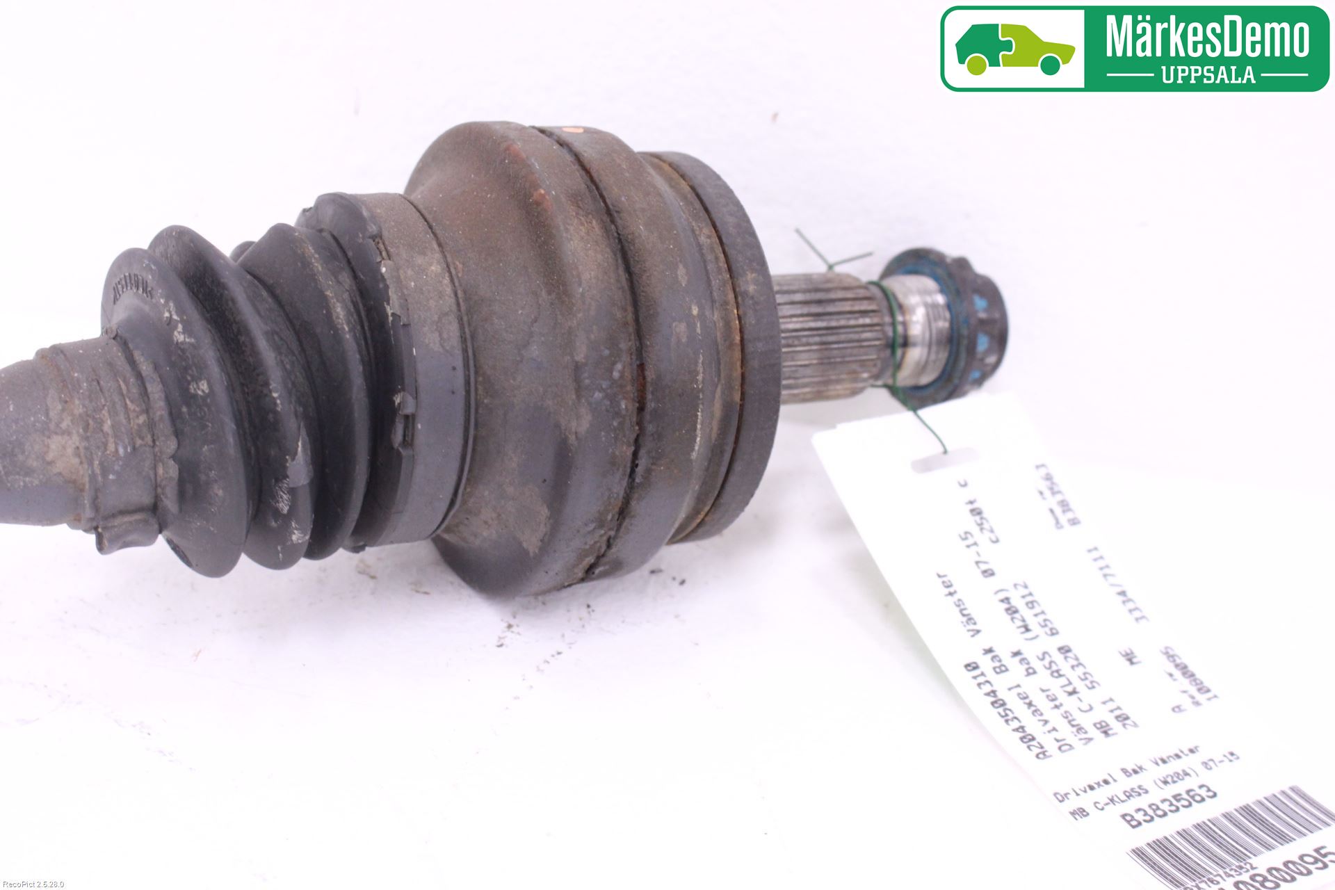Mercedes-Benz MB C-KLASS (W204) 07-15 Drivaxel Bak Vänster