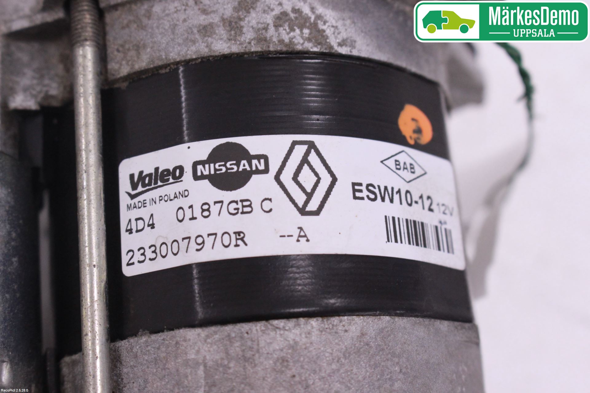 Renault CLIO IV 12-16 Startmotor