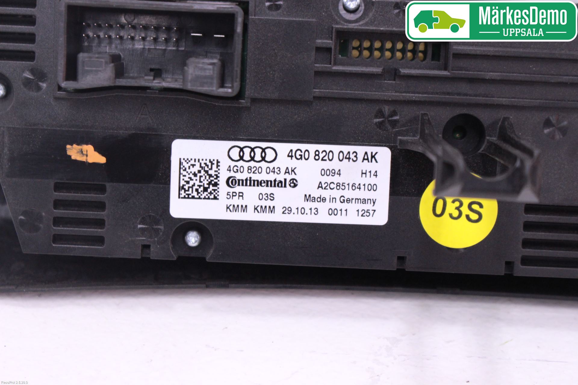 Audi A6/S6 4G 11-18 Ac Styrenhet Ac Manöveren