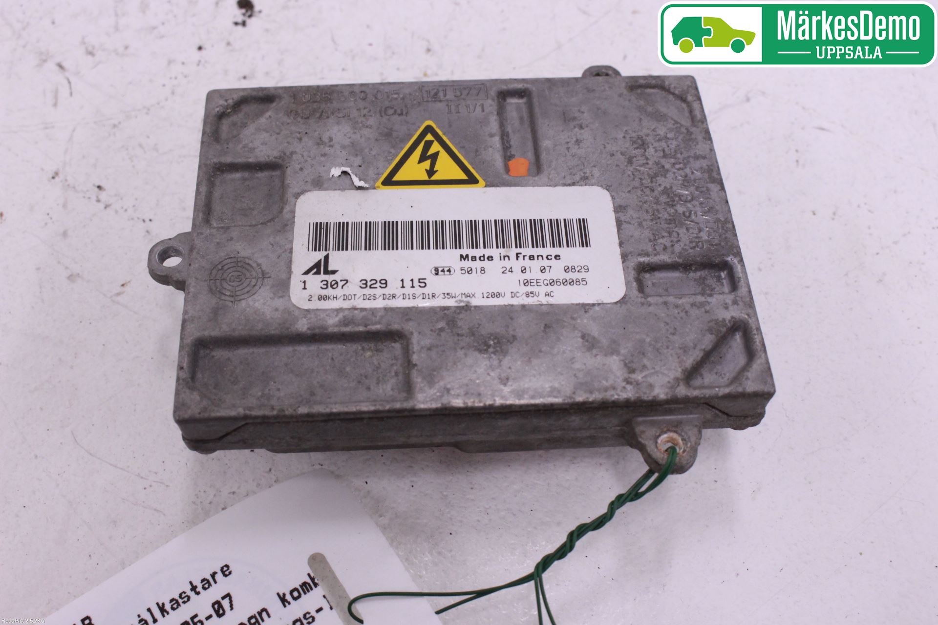 Audi A4/S4 05-07 Styrenhet Strålkastare