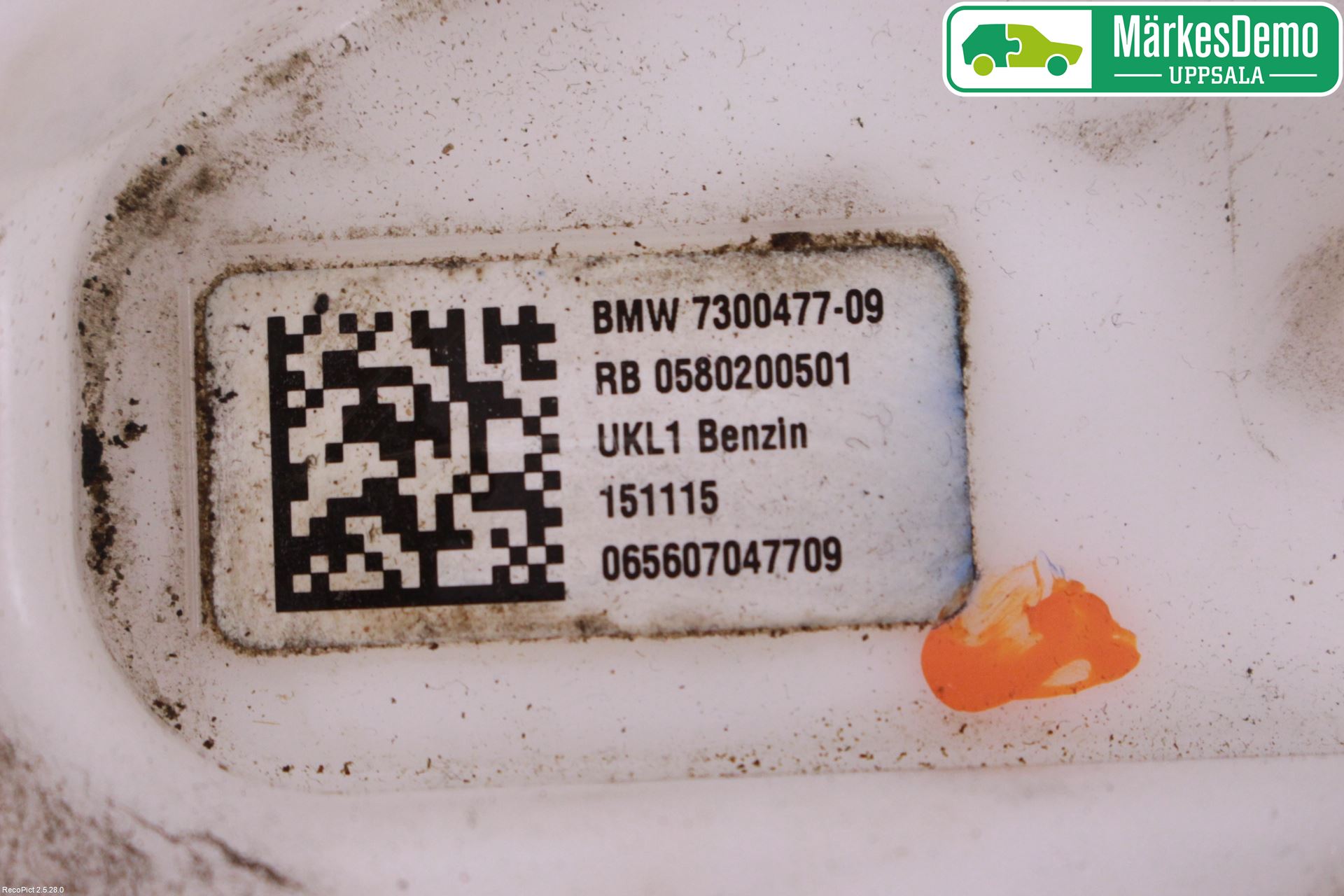 Mini ONE/COOPER 3DR F56 14-24 Bränsle Insppump Bensin