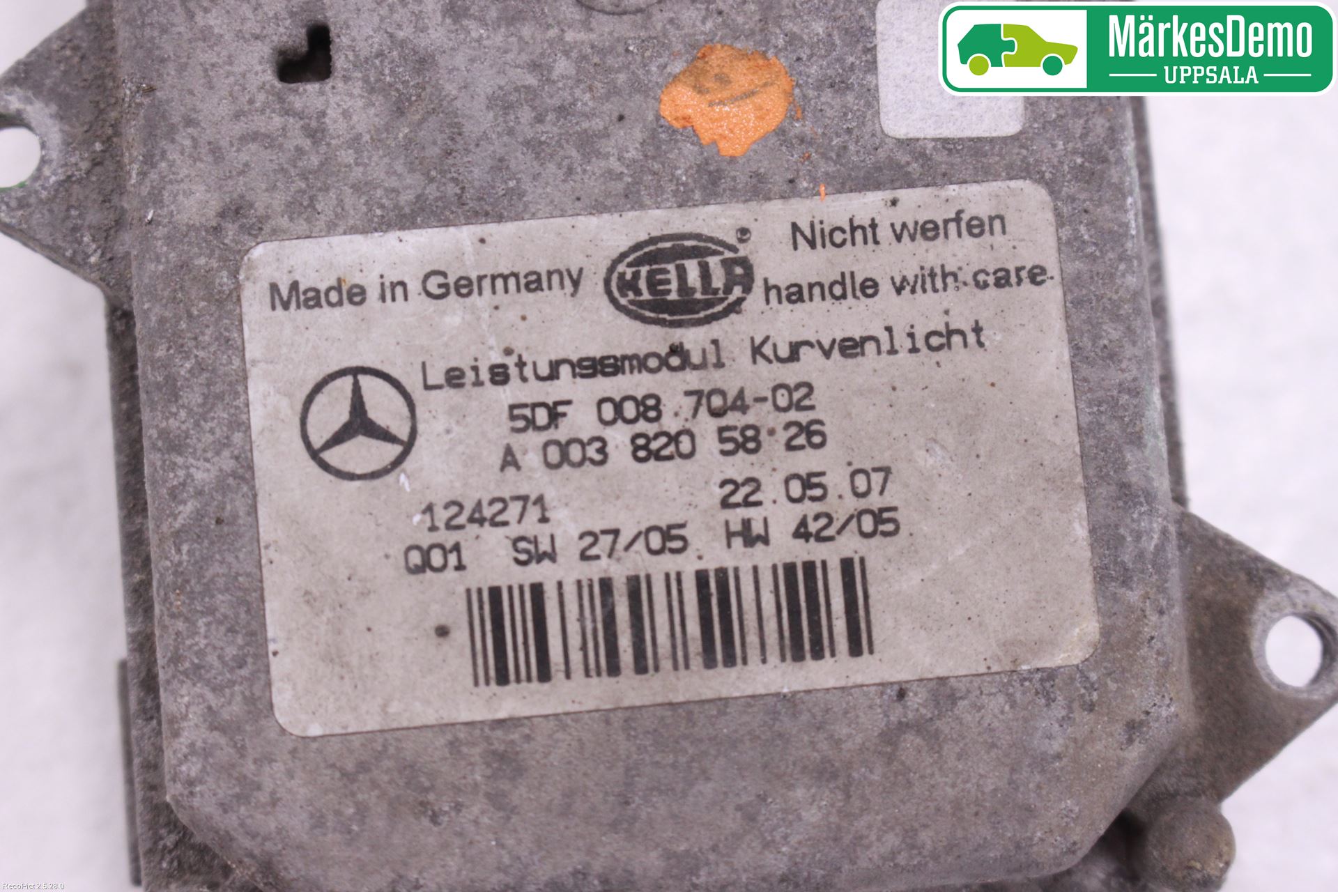 Mercedes-Benz MB R-KLASS (W251) 05-13 Styrenhet Strålkastare