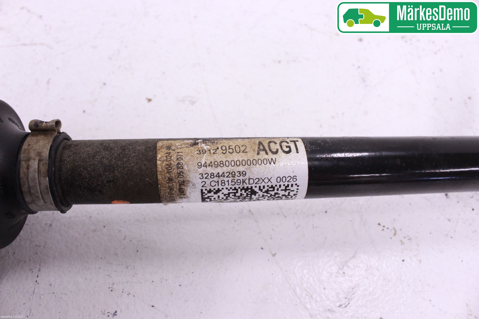 Opel ASTRA K 16-22 Drivaxel Fram Höger