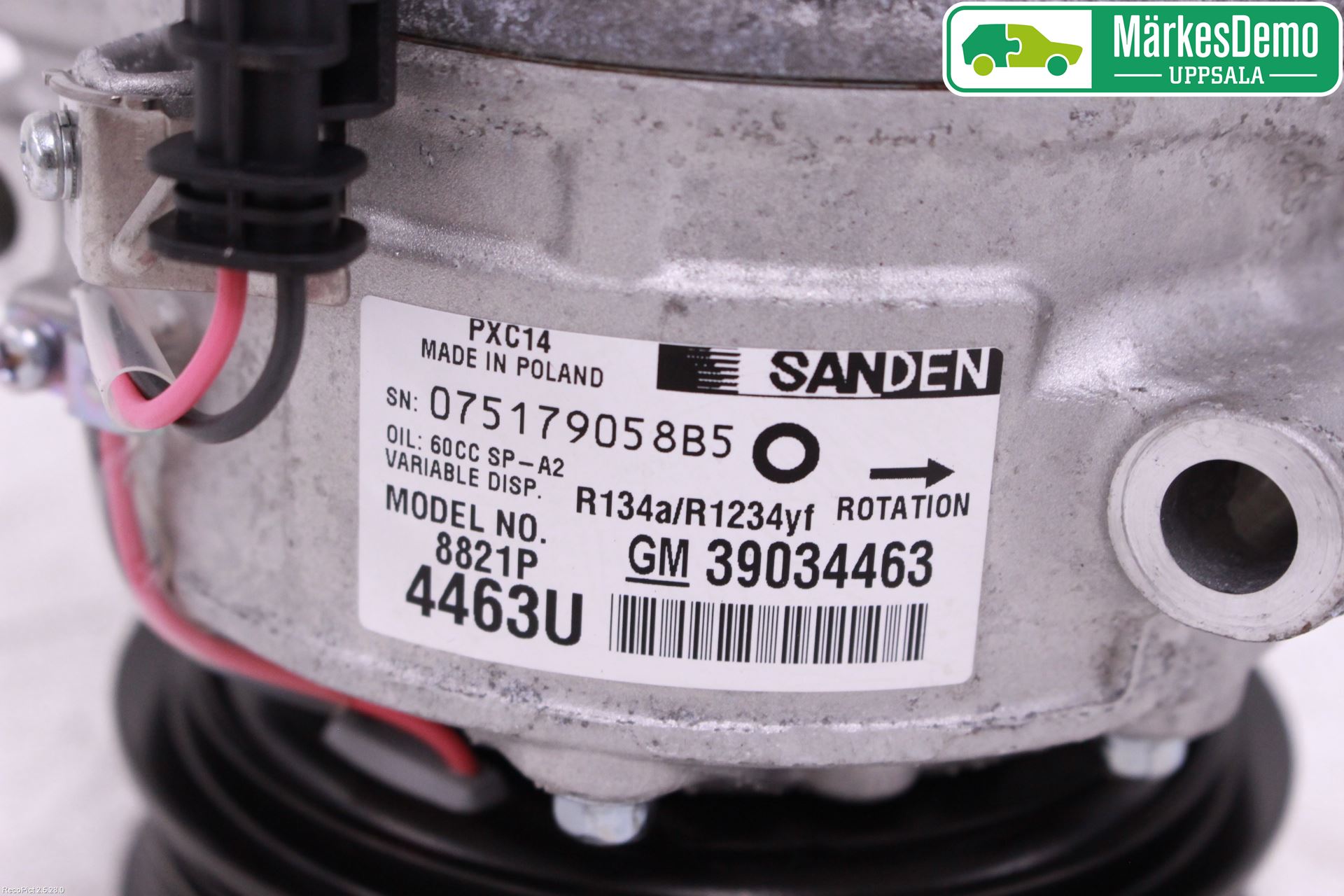 Opel ASTRA K 16-22 Ac Kompressor