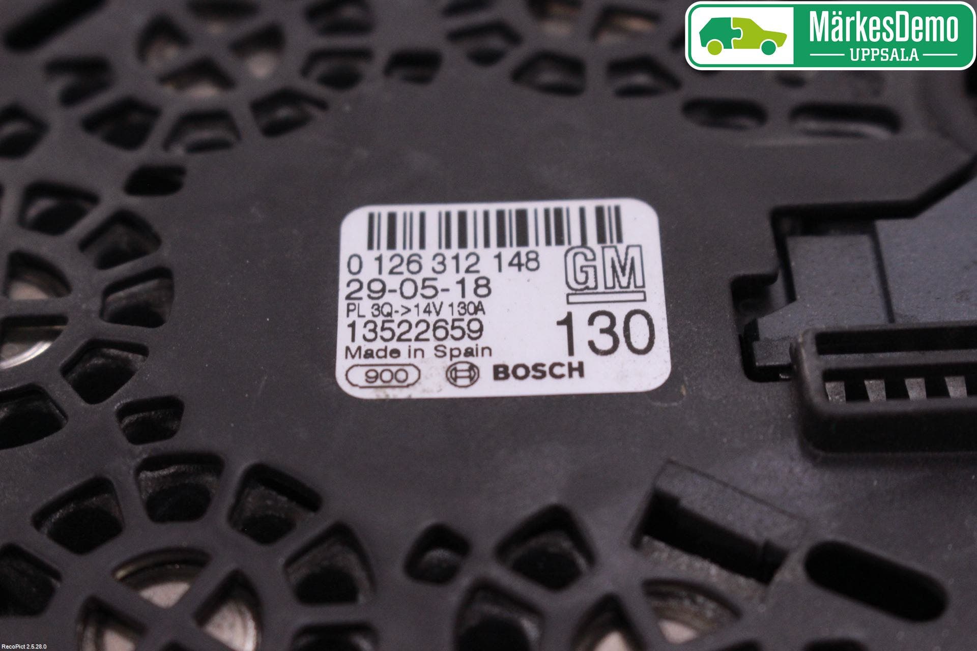 Opel ASTRA K 16-22 Generator