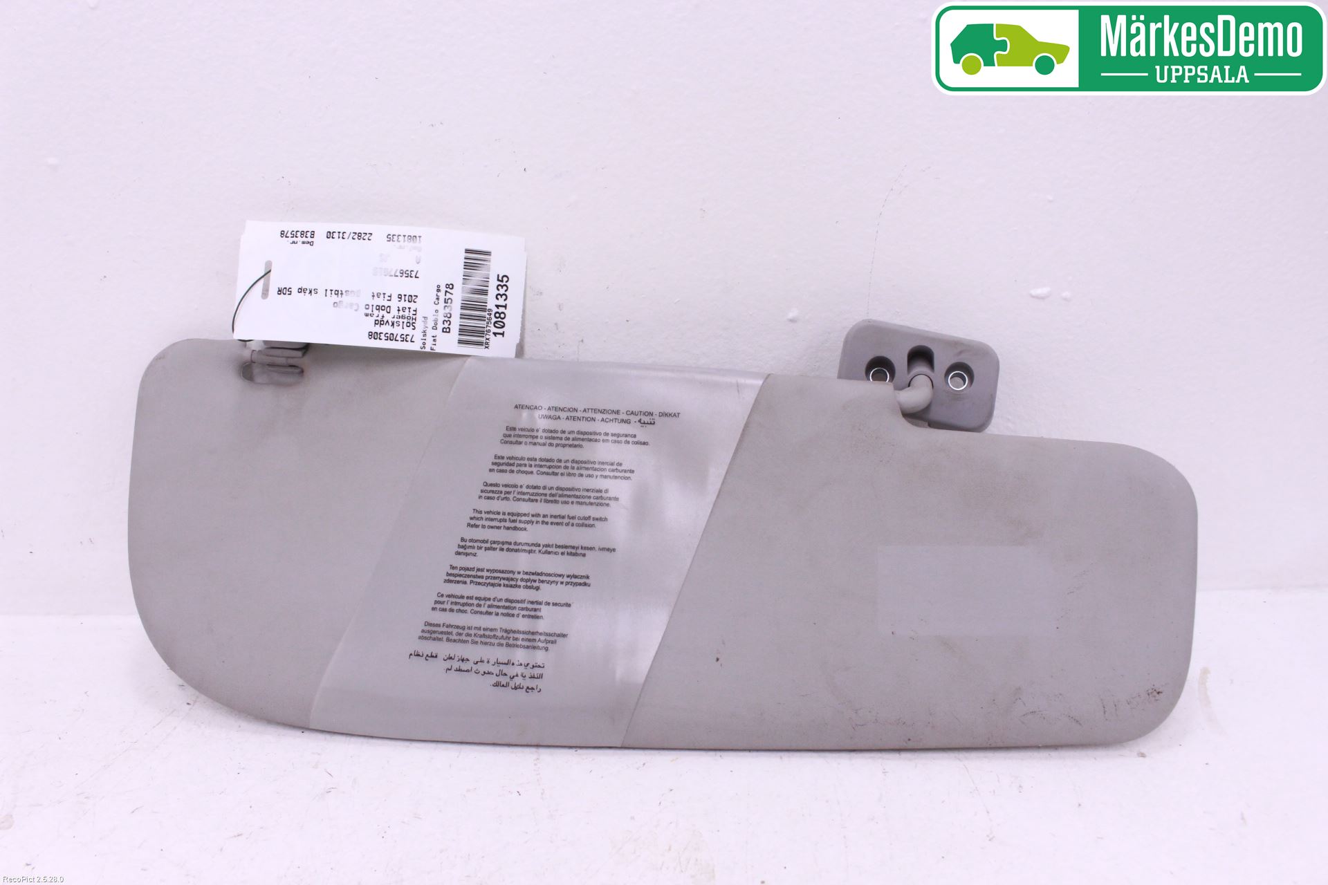 Fiat DOBLO CARGO Solskydd