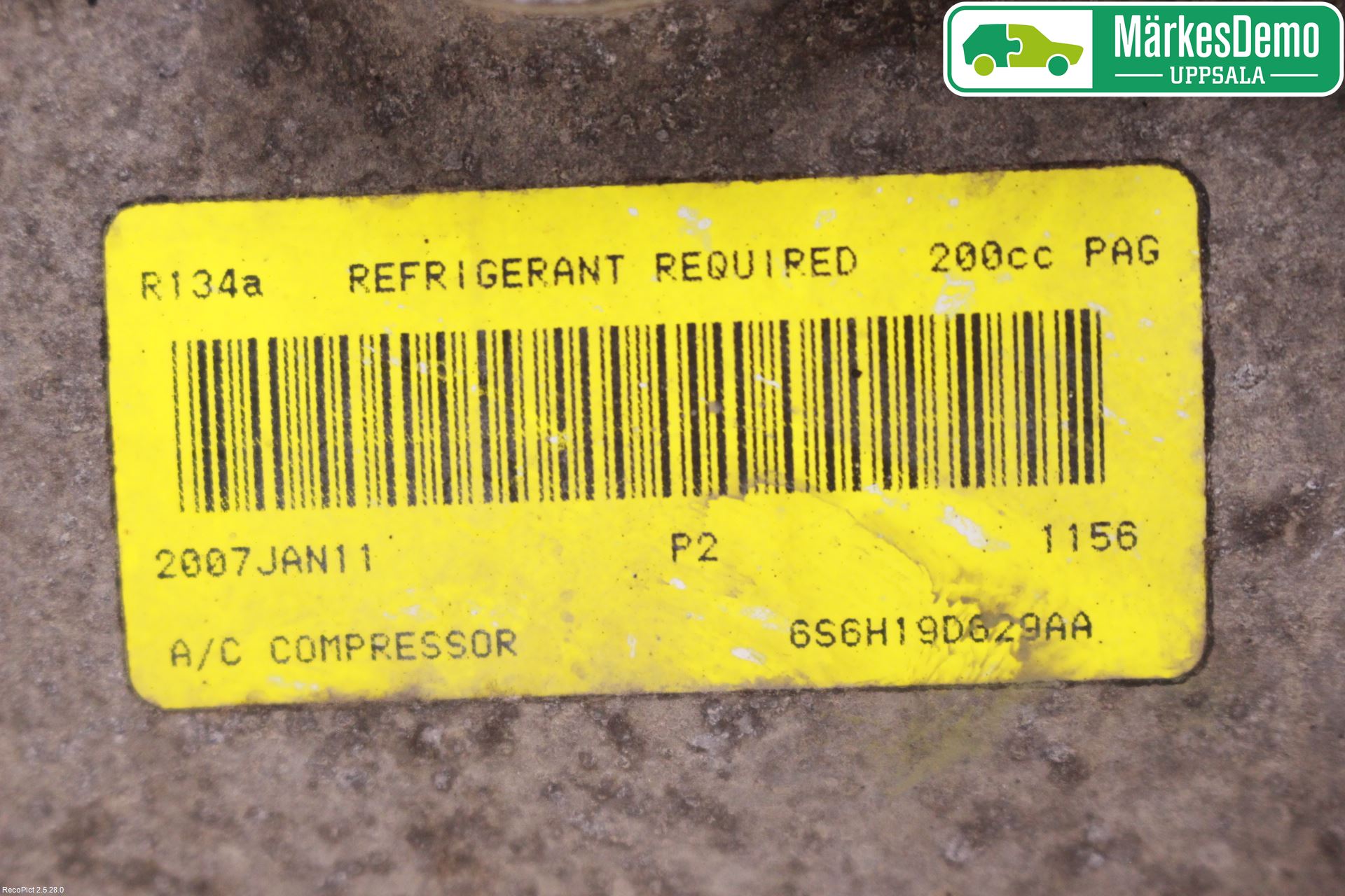 Ford FIESTA     06-08 Ac Kompressor