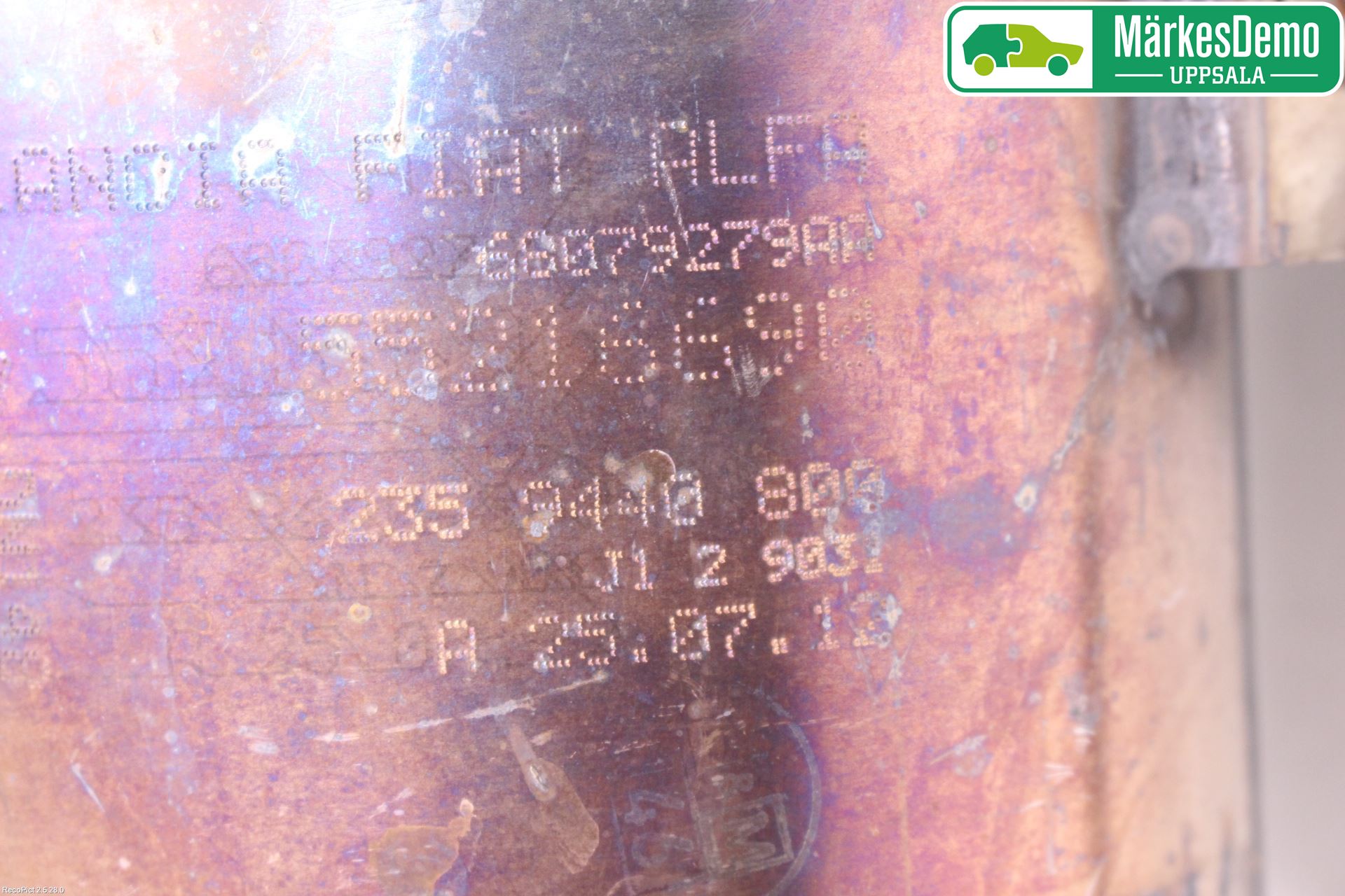 Fiat FREEMONT Avgas Partikelfilter