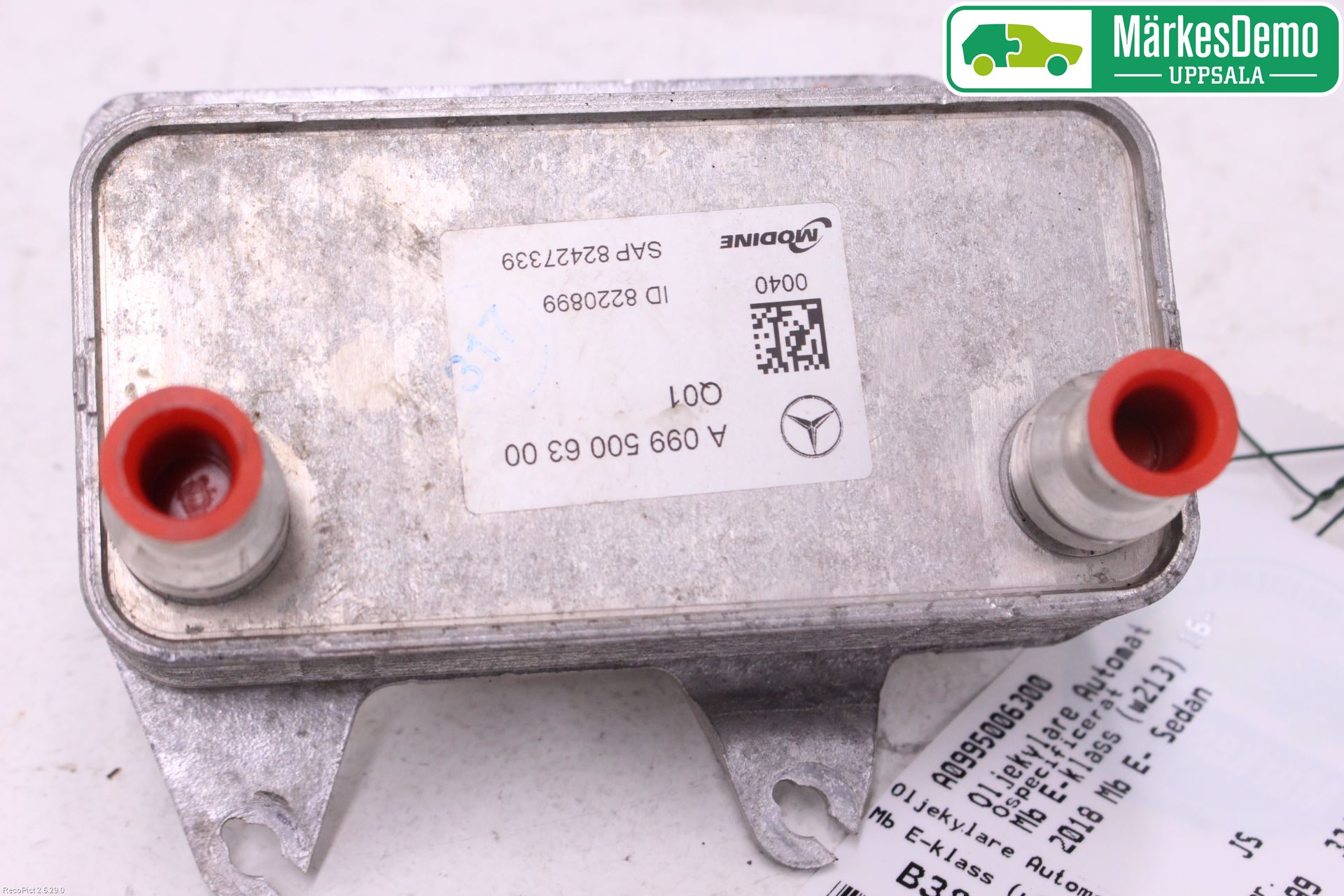 Mercedes-Benz MB E-KLASS (W213) 16-23 Oljekylare Automat