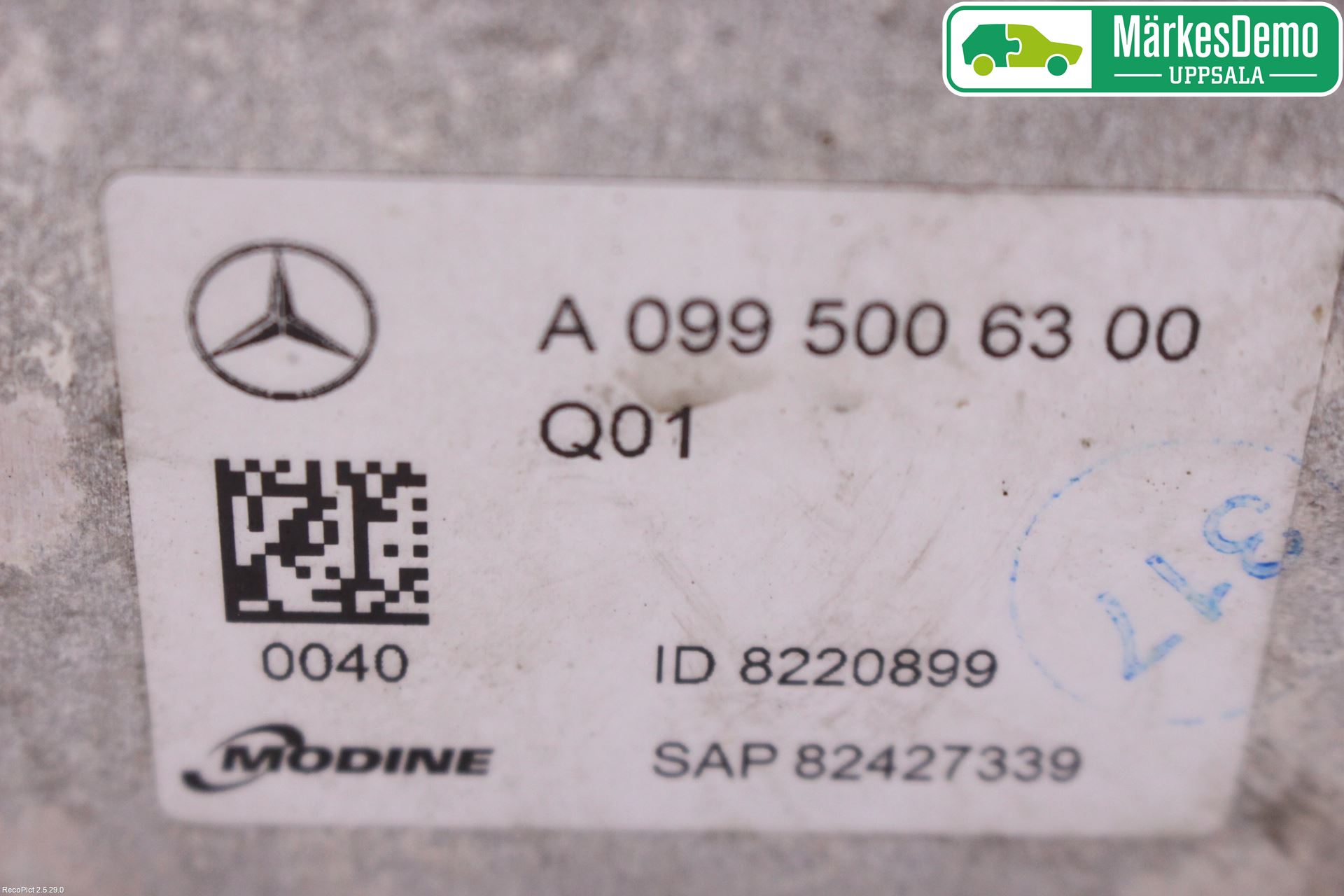 Mercedes-Benz MB E-KLASS (W213) 16-23 Oljekylare Automat