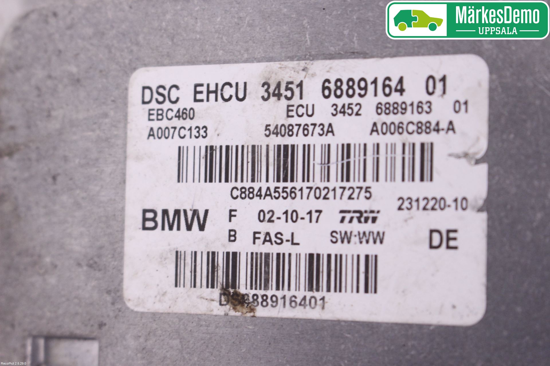 BMW 5 G30/G31/F90 17-23 Abs Hydraulaggregat